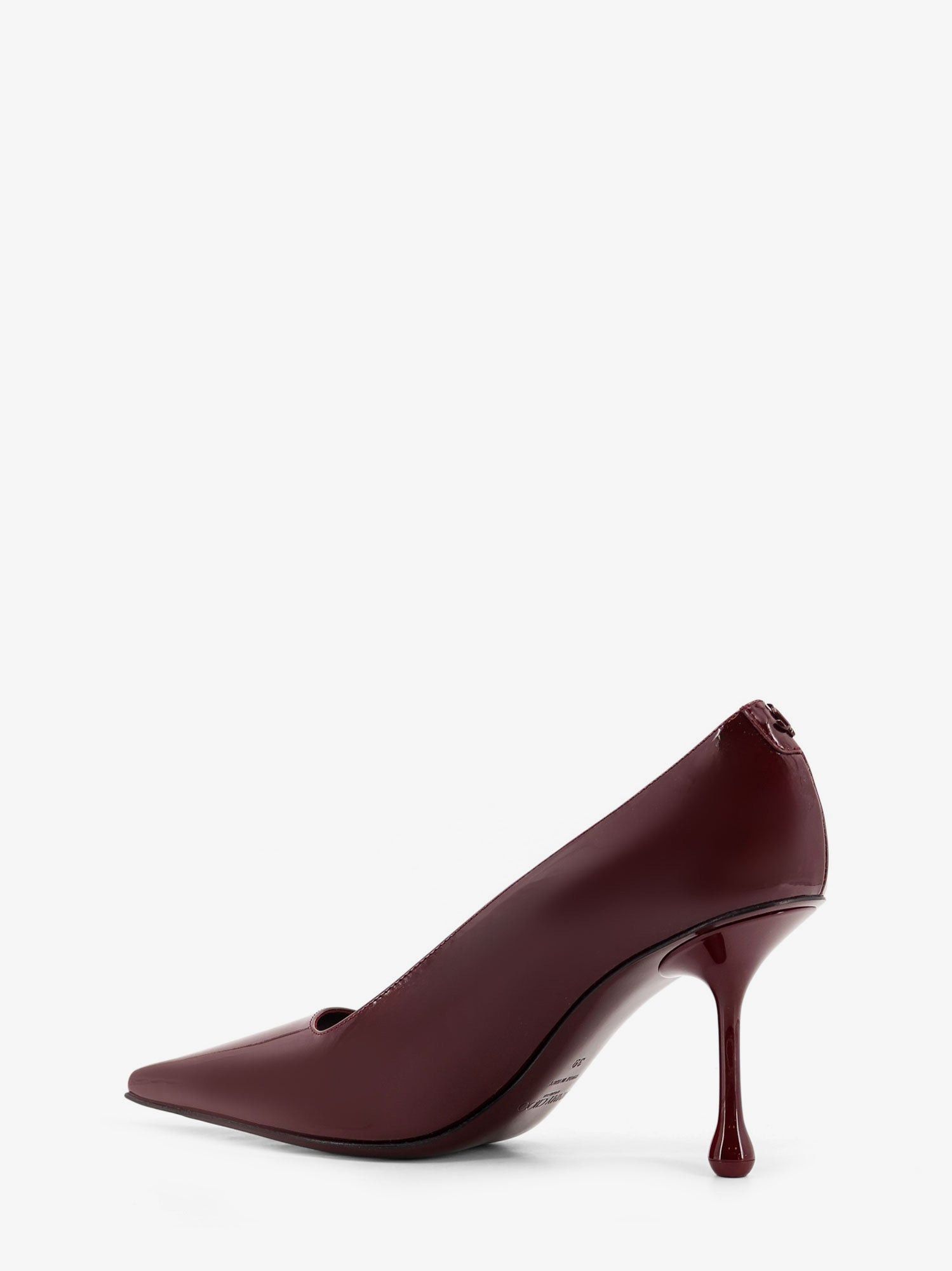 Jimmy Choo Ixia 80 Leather Pumps Size US 7 / IT 37 - 3 Thumbnail