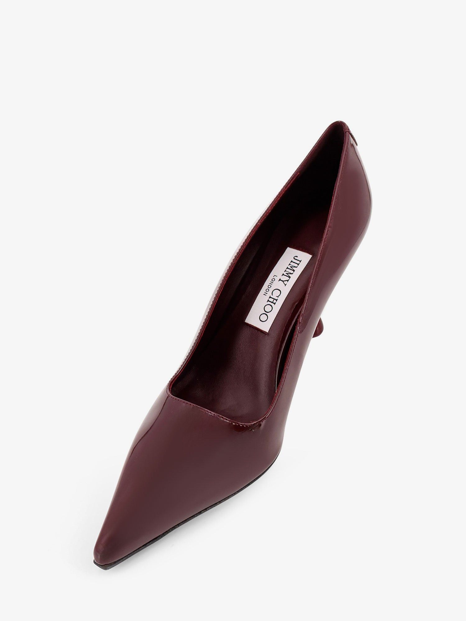 Jimmy Choo Ixia 80 Leather Pumps Size US 7 / IT 37 - 4 Thumbnail