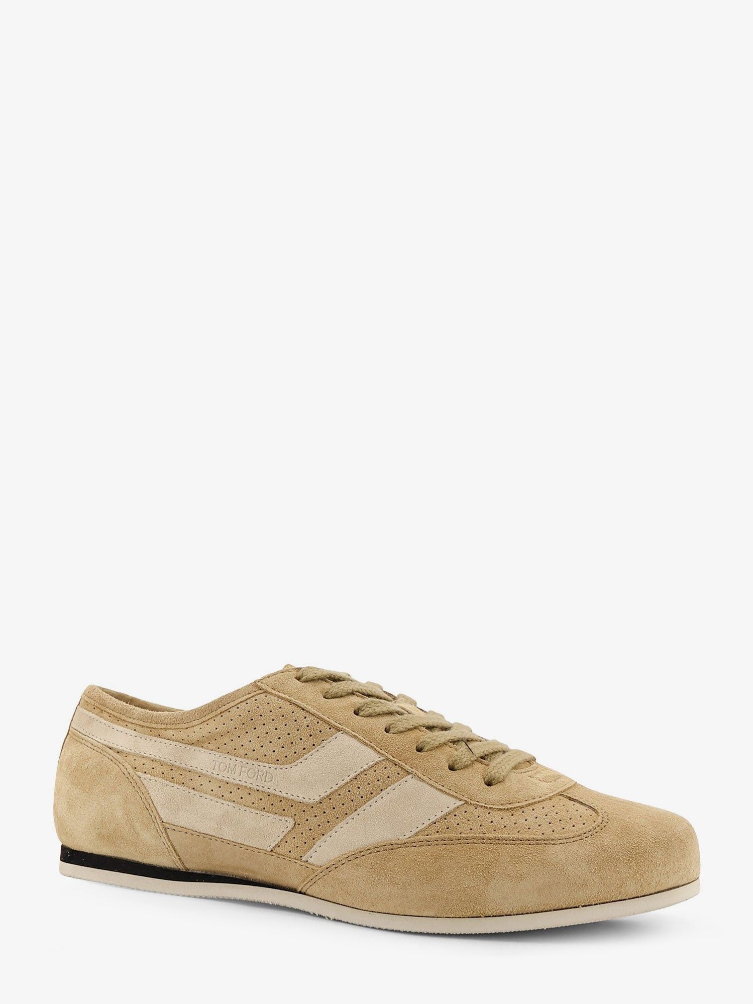Tom Ford Brook Suede Sneakers With Engraved Logo On The Side Size US 9.5 / EU 42-43 - 2 Thumbnail