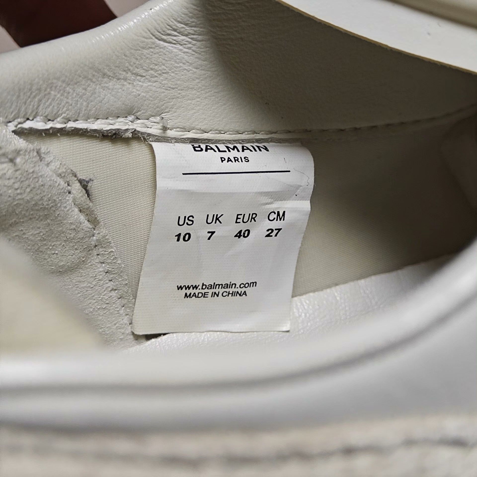 Balmain Balmain Casual Lowtop Sneakers 7 Men Size US 7 / EU 40 - 6 Thumbnail