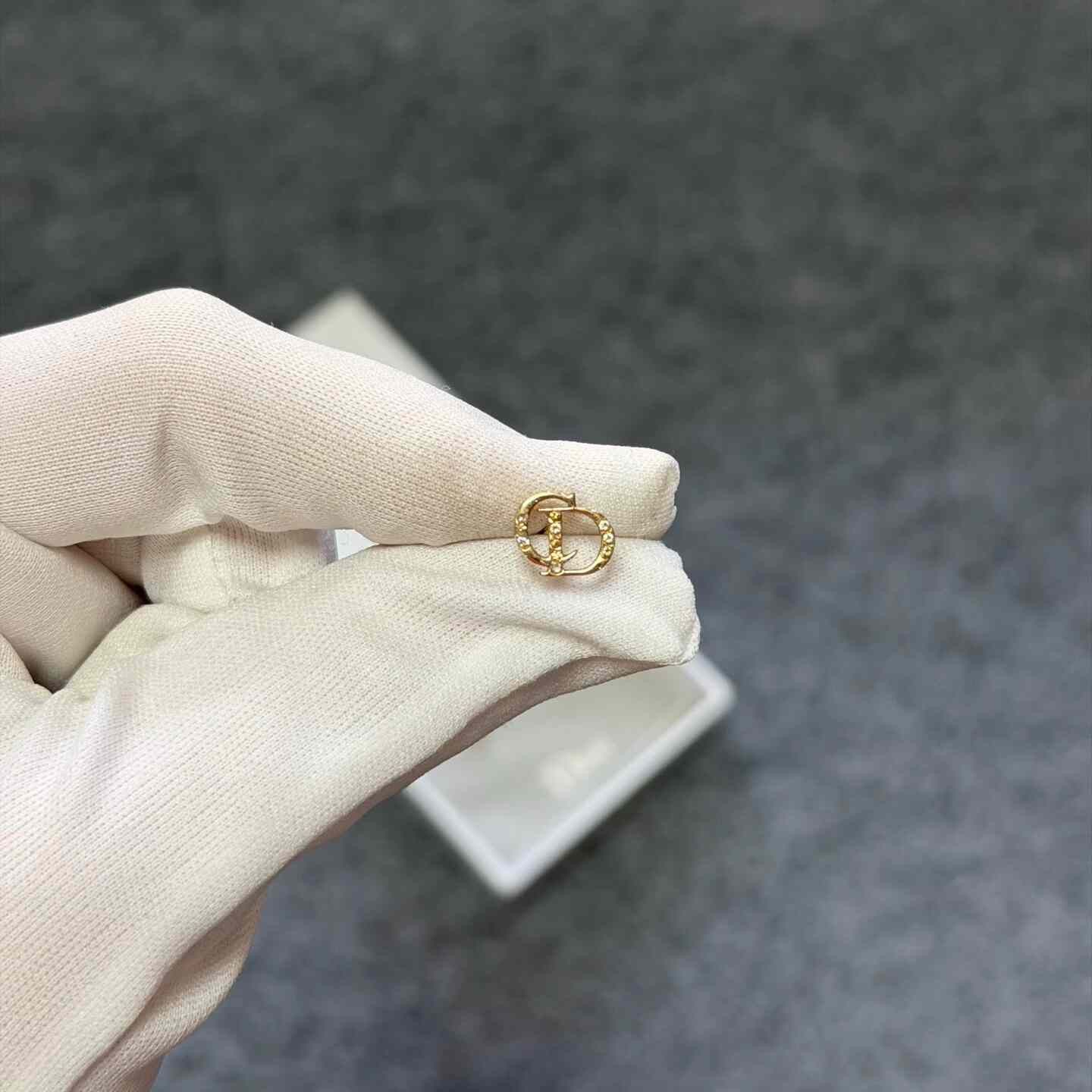 Dior Dior Gold Earrings OS Women Size ONE SIZE - 2 Thumbnail