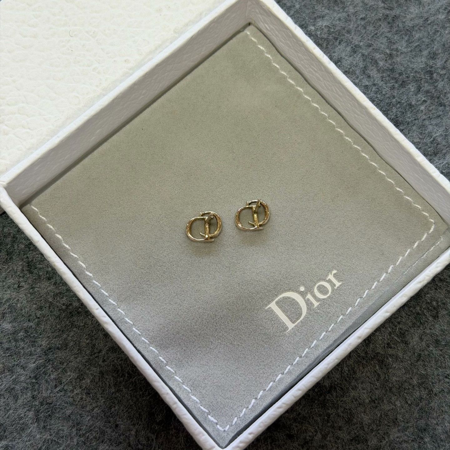 Dior Dior Gold Earrings OS Women Size ONE SIZE - 4 Thumbnail