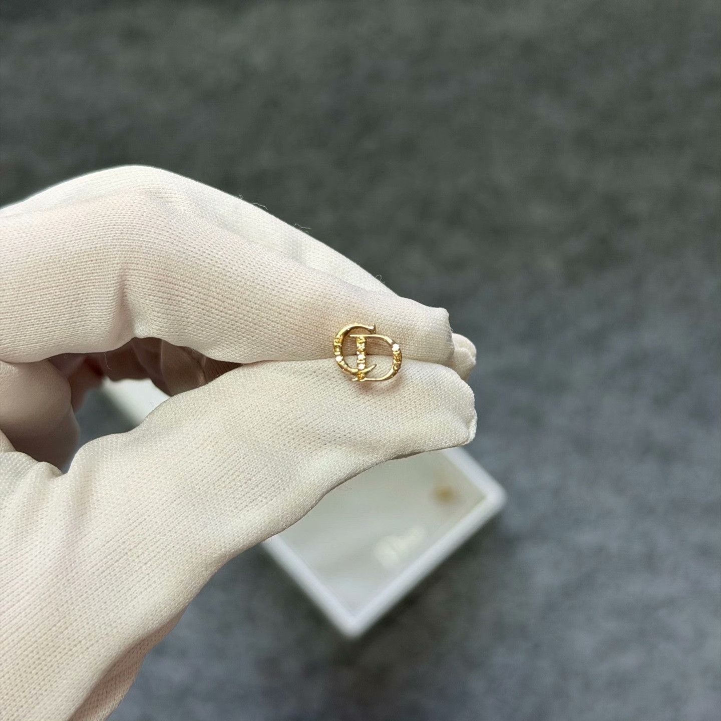 Dior Dior Gold Earrings OS Women Size ONE SIZE - 5 Thumbnail