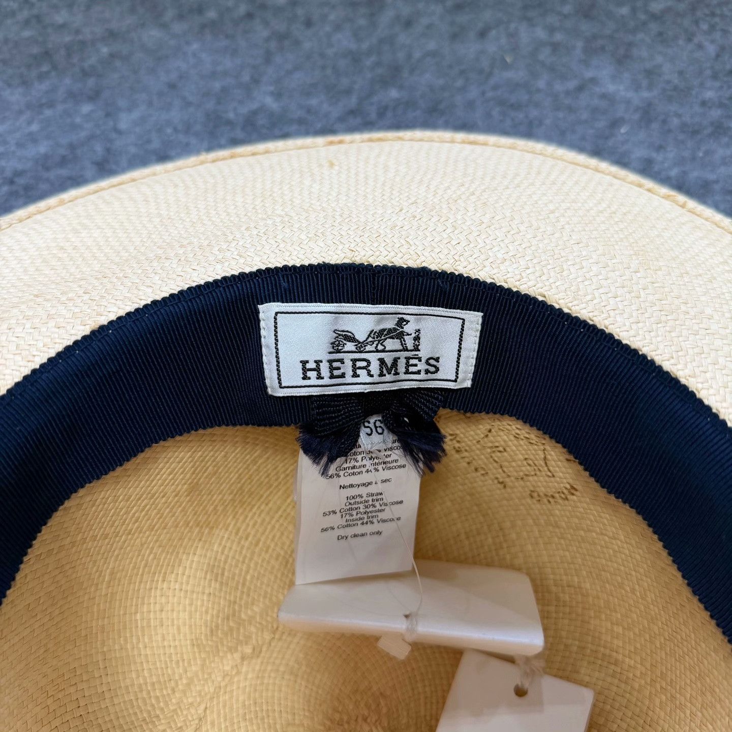 Hermes Hermes Embroidered Hat one size Men Size ONE SIZE - 2 Thumbnail