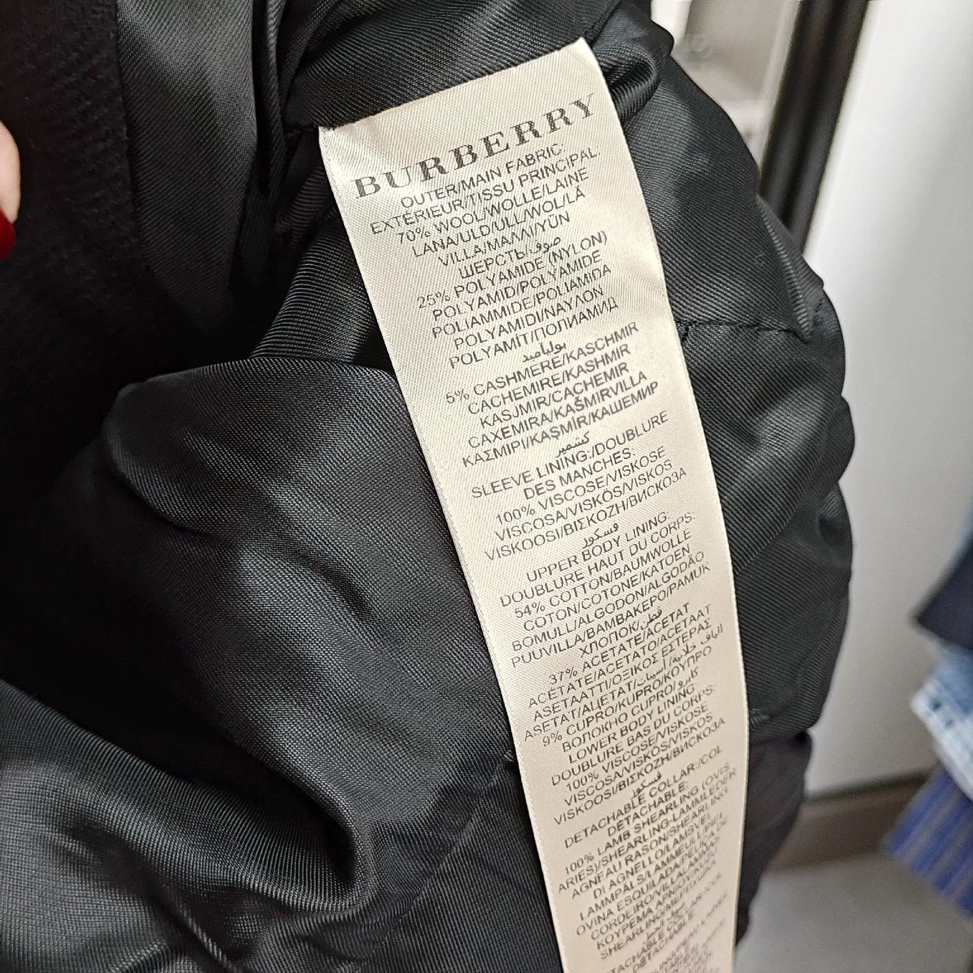 Burberry Burberry Wool Coat it_34 Women Size XXS / US 00 / IT 34 - 5 Thumbnail