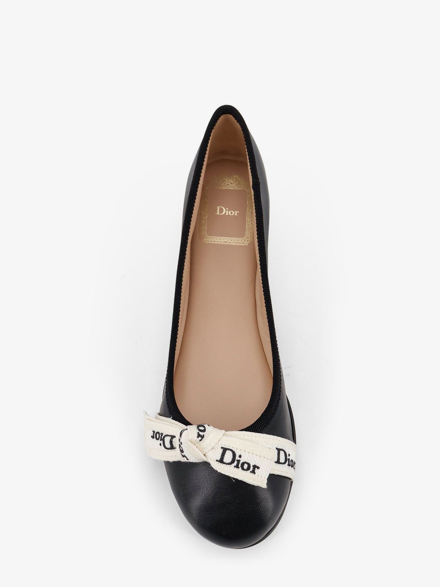 Dior J'adior Leather Ballerinas Size US 7 / IT 37 - 5 Thumbnail