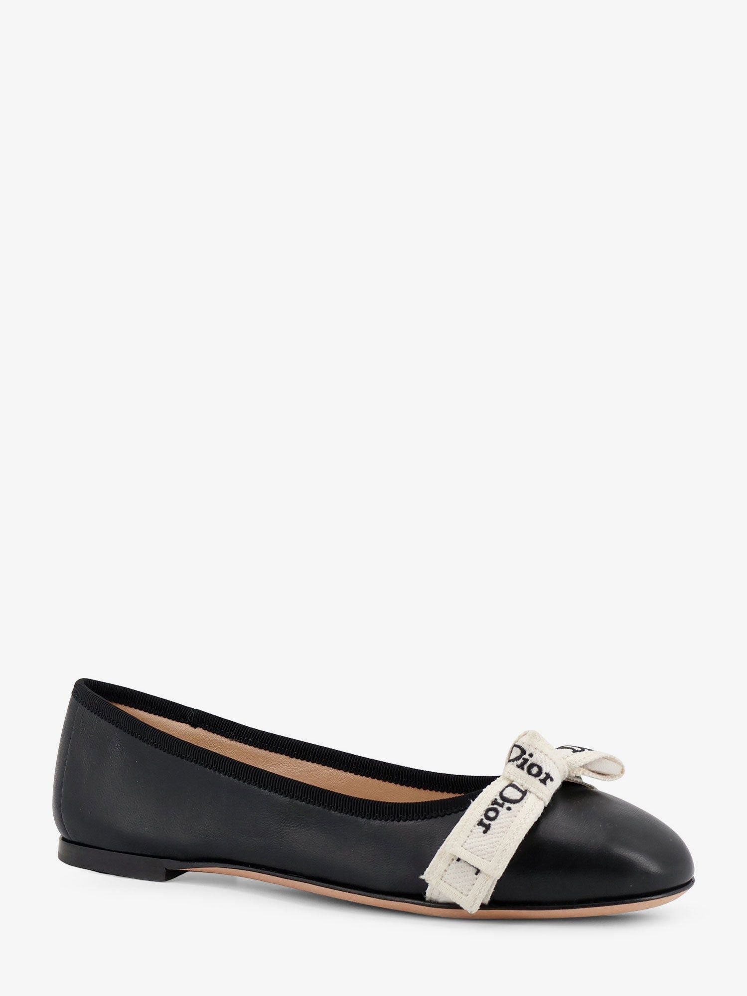 Dior J'adior Leather Ballerinas Size US 8 / IT 38 - 2 Thumbnail