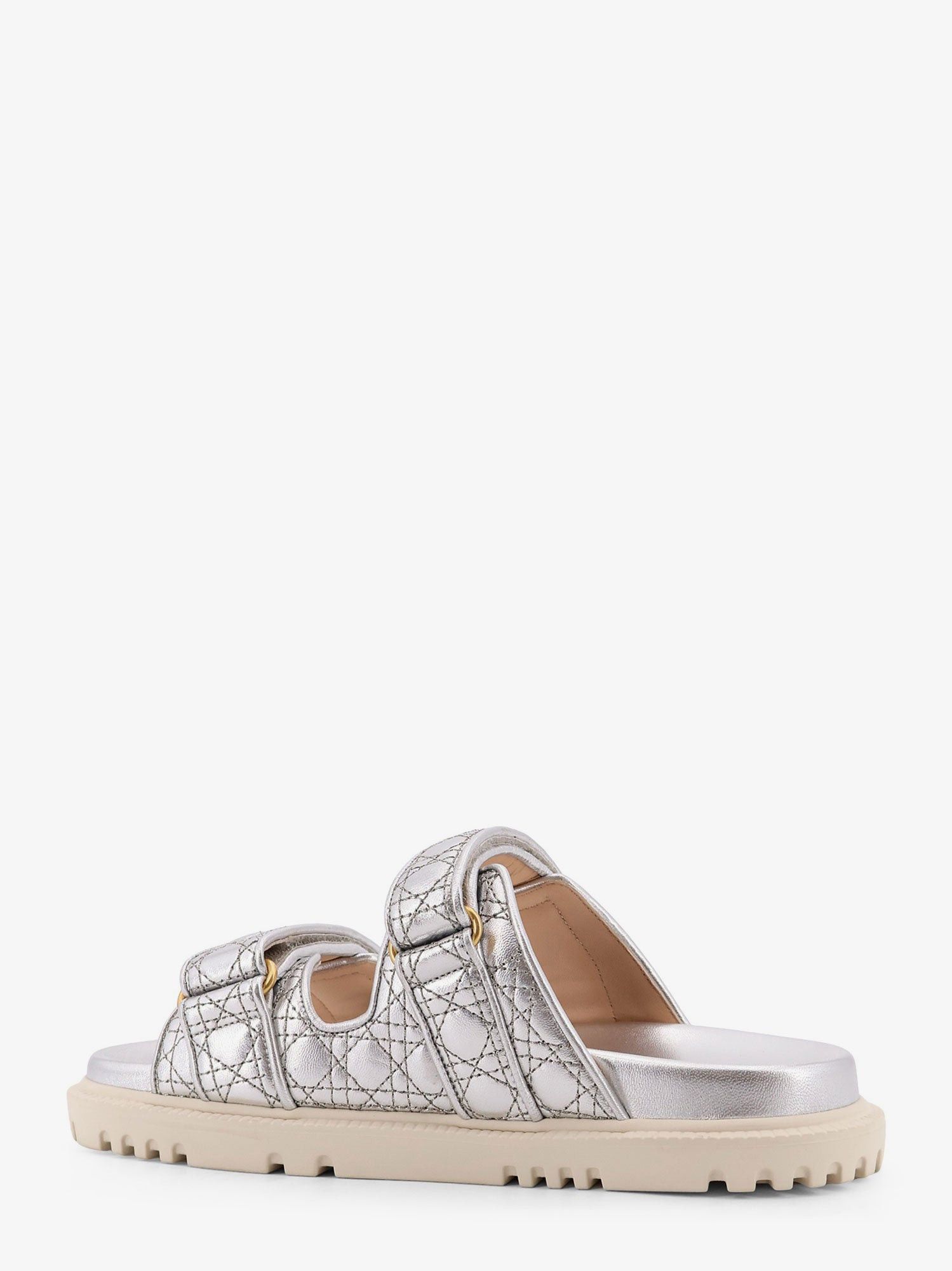Dior Dioract Leather Sandals Size US 6.5 / IT 36.5 - 3 Thumbnail