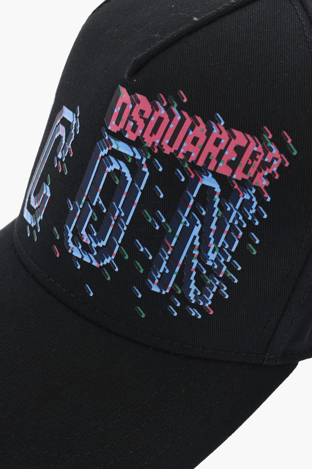 Dsquared2 ICON Cotton Twill Baseball Cap with Printed Logo Size ONE SIZE - 2 Thumbnail