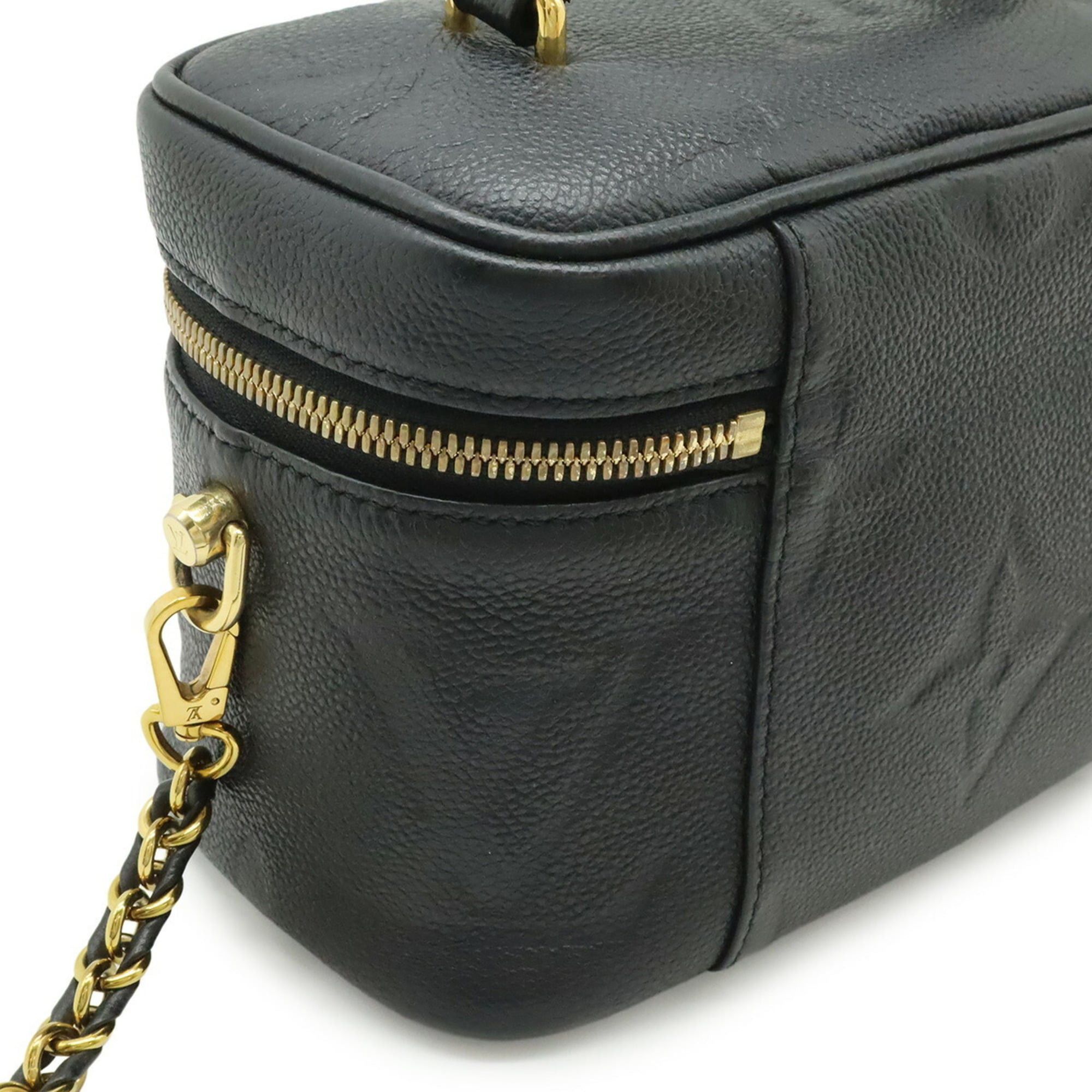 Louis Vuitton Louis Vuitton Monogram Empreinte Vanity PM Handbag Shoulder Bag Noir Black M45598 Size ONE SIZE - 6 Thumbnail