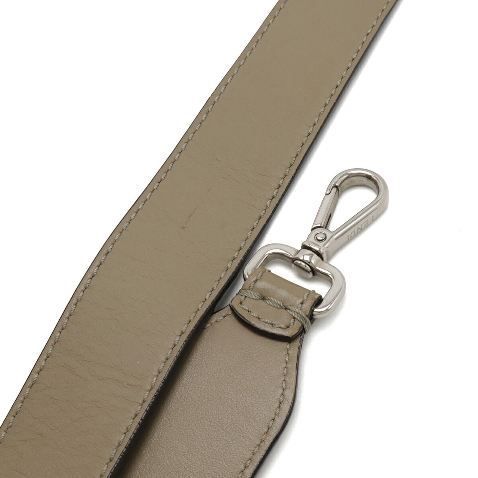 Fendi FENDI (Fendi.com) Handbag/Shoulder Bag, Leather, Greige, 8BN293 Size ONE SIZE - 7 Thumbnail