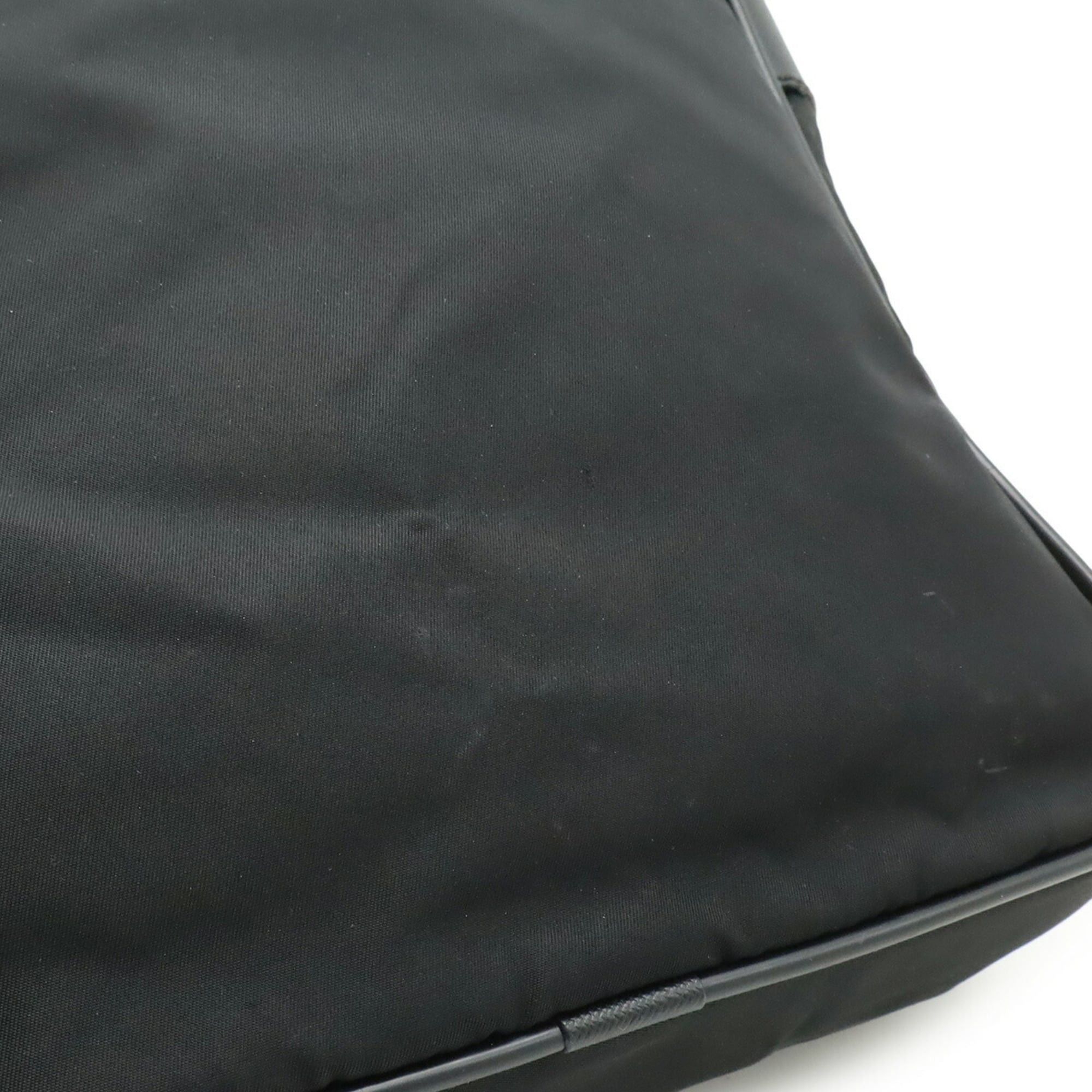Prada Prada Shoulder Bag Handbag Nylon Leather NERO Black V160 Size ONE SIZE - 10 Thumbnail