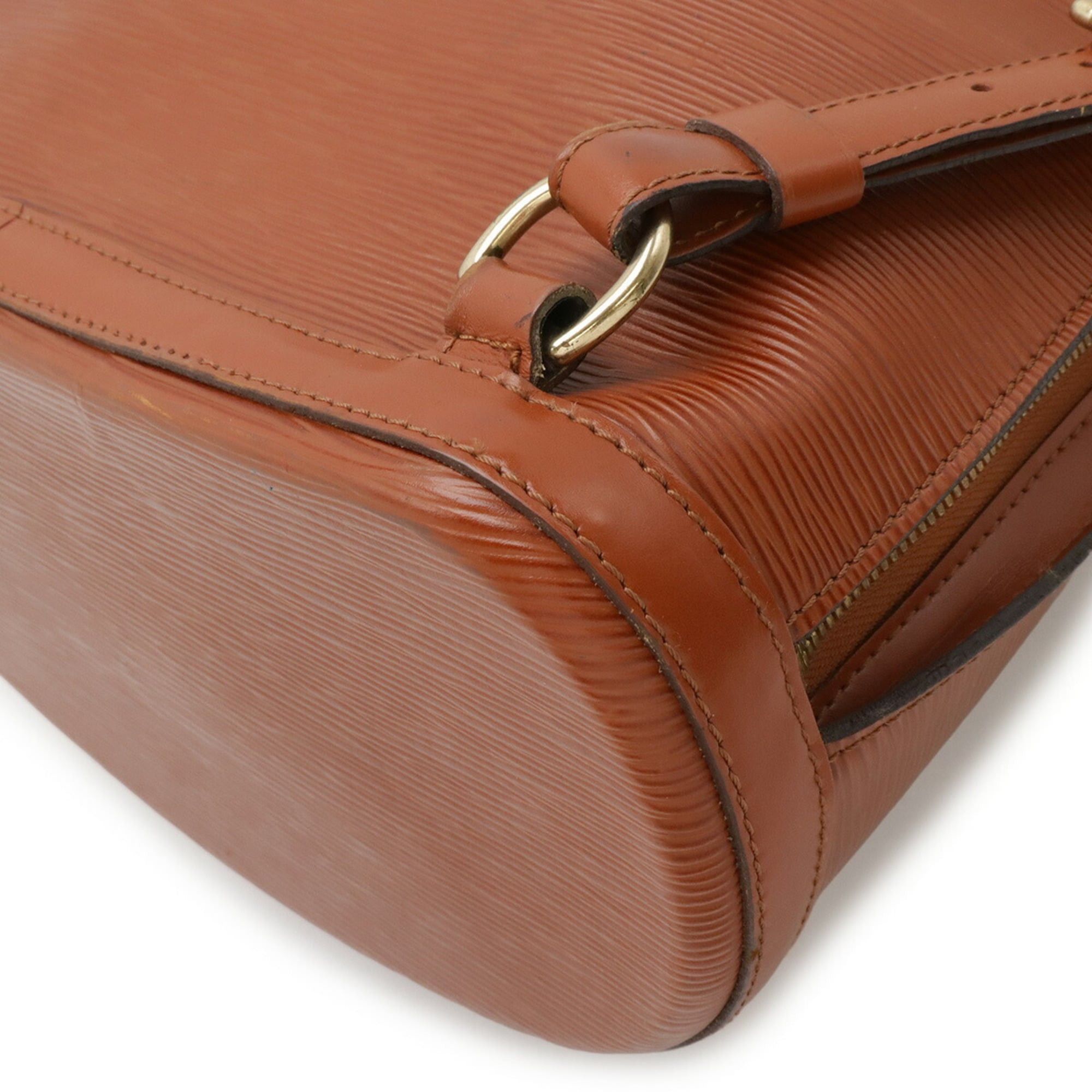 Louis Vuitton Louis Vuitton Epi Cobelin Backpack Shoulder Bag Leather Kenya Brown M52293 Size ONE SIZE - 4 Thumbnail