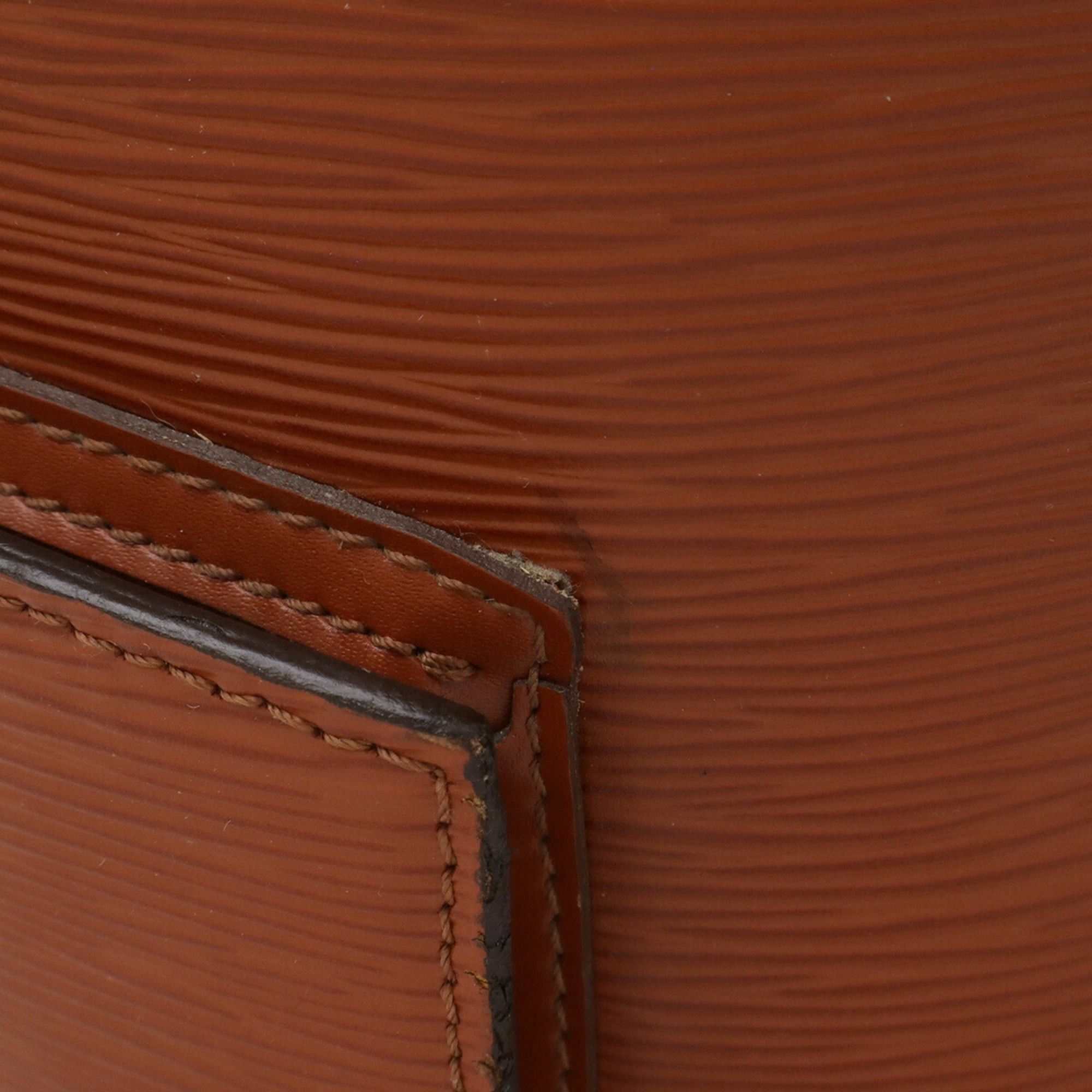 Louis Vuitton Louis Vuitton Epi Cobelin Backpack Shoulder Bag Leather Kenya Brown M52293 Size ONE SIZE - 5 Thumbnail