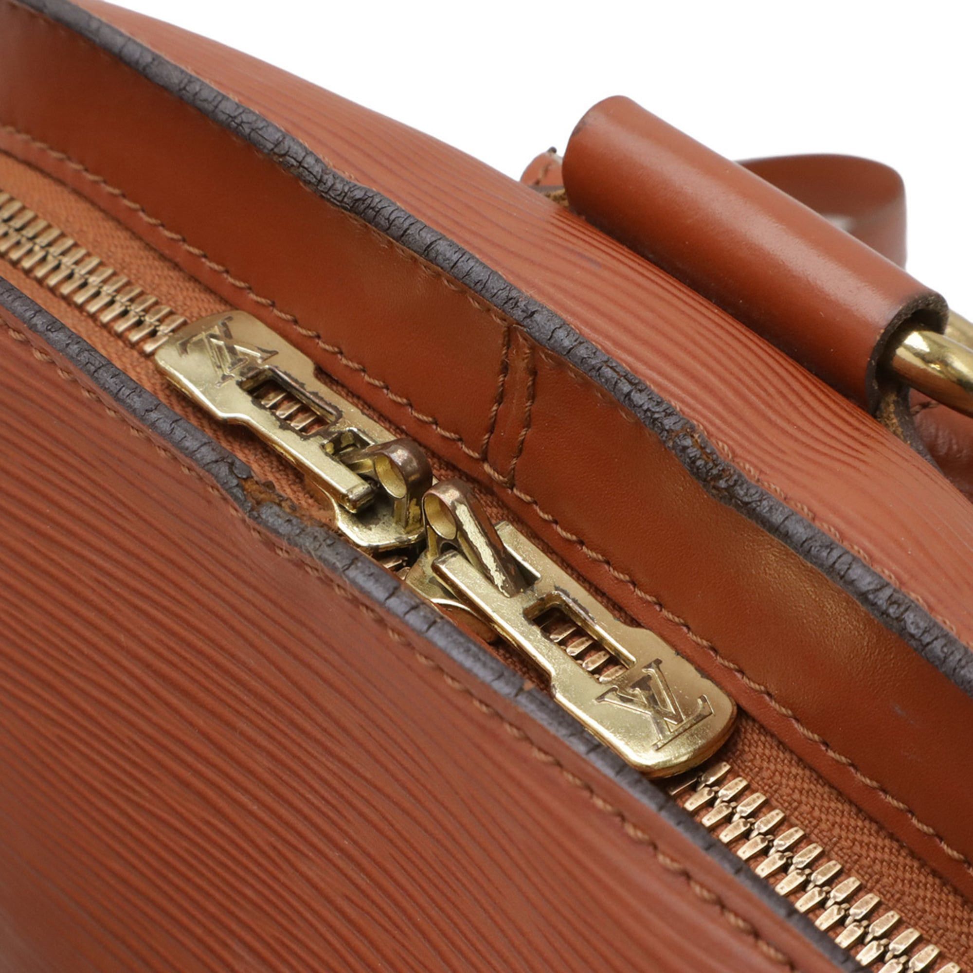 Louis Vuitton Louis Vuitton Epi Cobelin Backpack Shoulder Bag Leather Kenya Brown M52293 Size ONE SIZE - 6 Thumbnail