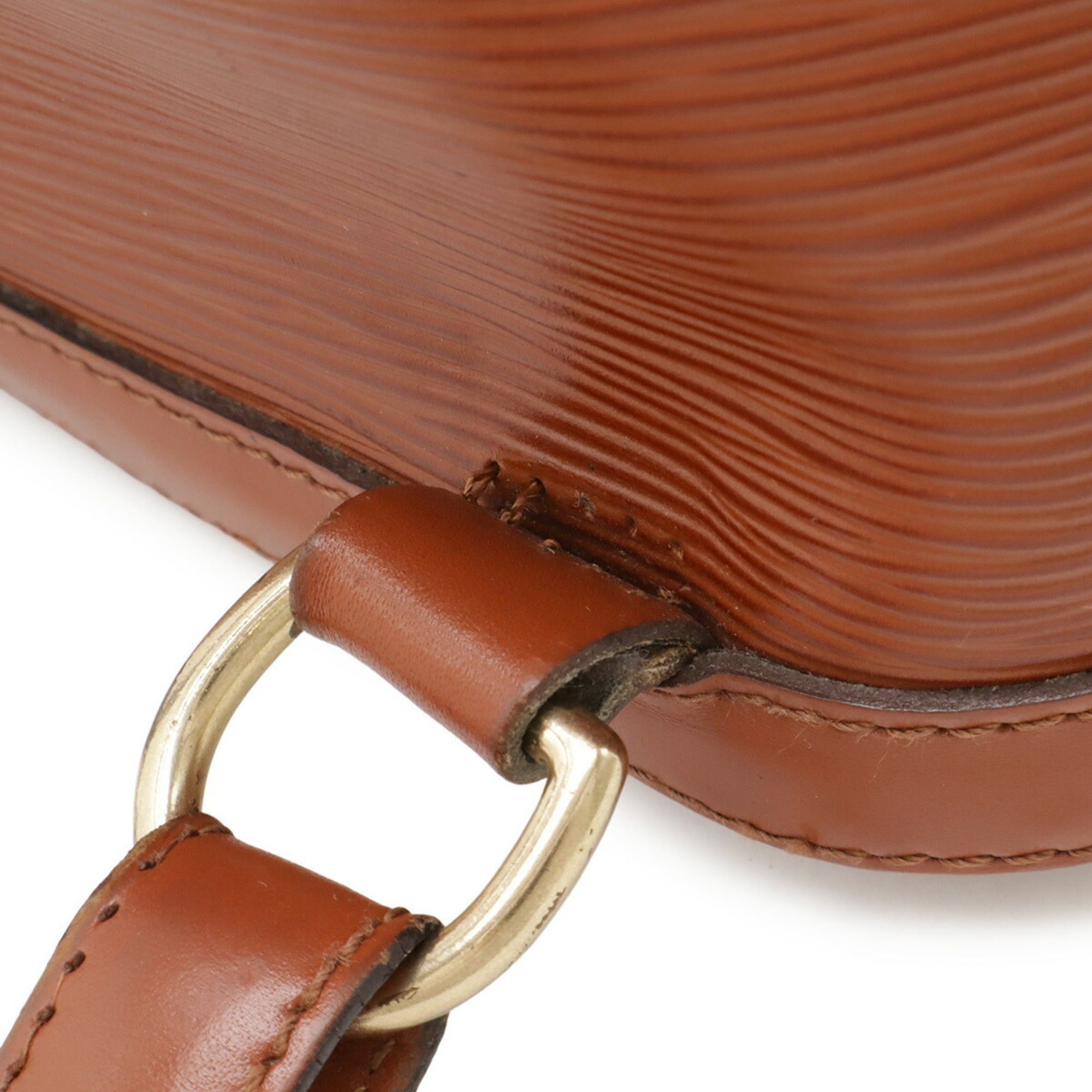 Louis Vuitton Louis Vuitton Epi Cobelin Backpack Shoulder Bag Leather Kenya Brown M52293 Size ONE SIZE - 7 Thumbnail
