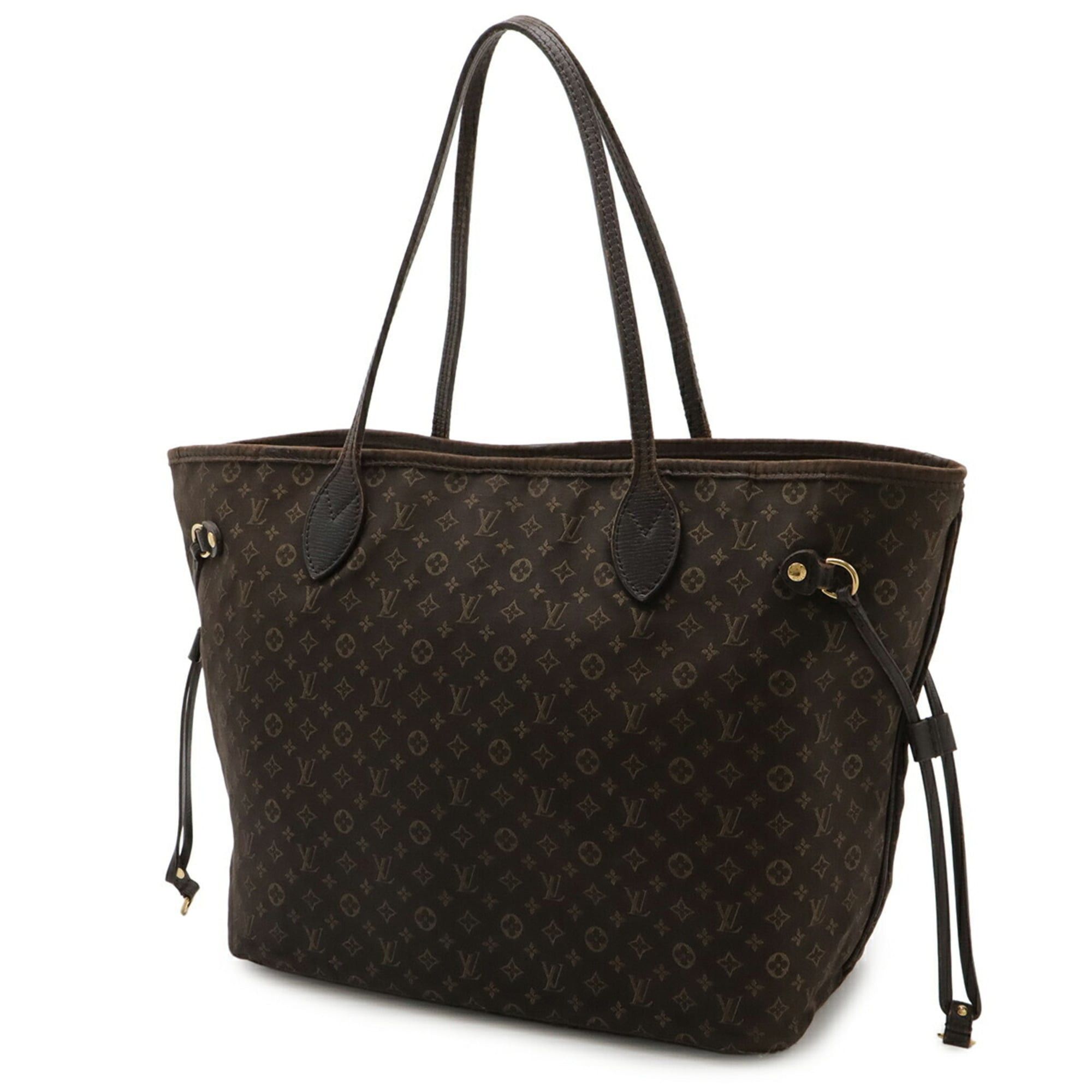 Louis Vuitton Louis Vuitton Monogram Idylle Neverfull MM Tote Bag Shoulder Canvas Fusain Brown M40513 Size ONE SIZE - 3 Thumbnail