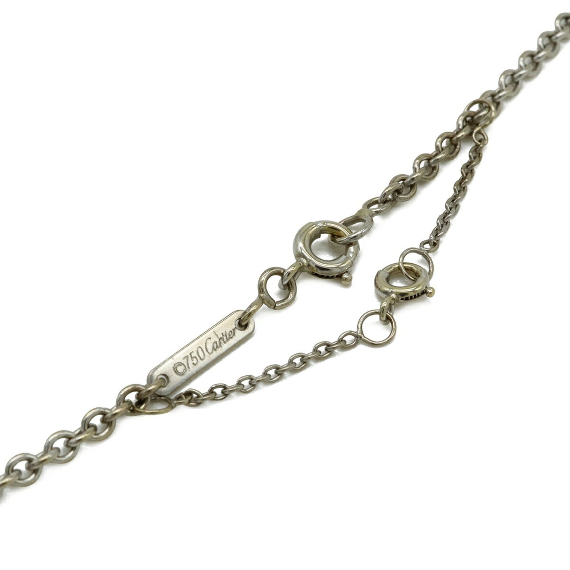 Cartier Cartier Forza Chain Necklace, 18KWG (750WG) White Gold, B7006300 Size ONE SIZE - 5 Thumbnail
