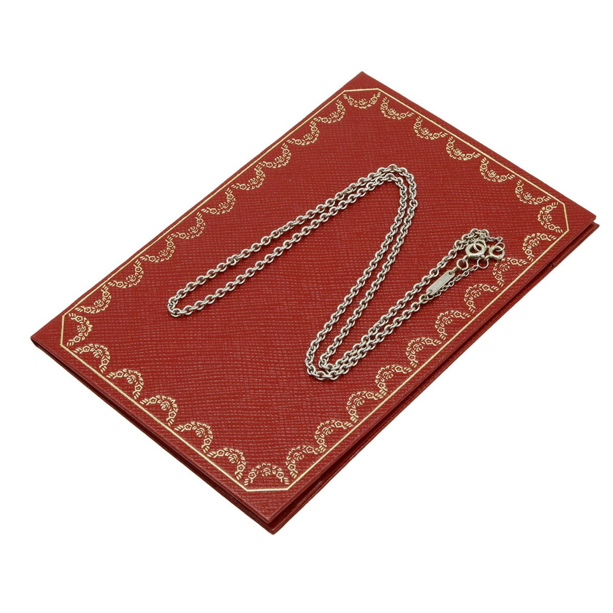 Cartier Cartier Forza Chain Necklace, 18KWG (750WG) White Gold, B7006300 Size ONE SIZE - 7 Thumbnail