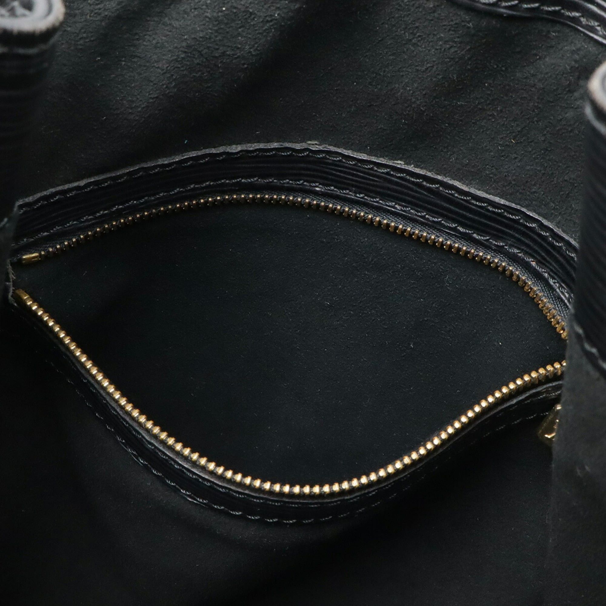 Louis Vuitton Louis Vuitton Epi Noe Shoulder Bag Noir Black M59002 Size ONE SIZE - 9 Thumbnail