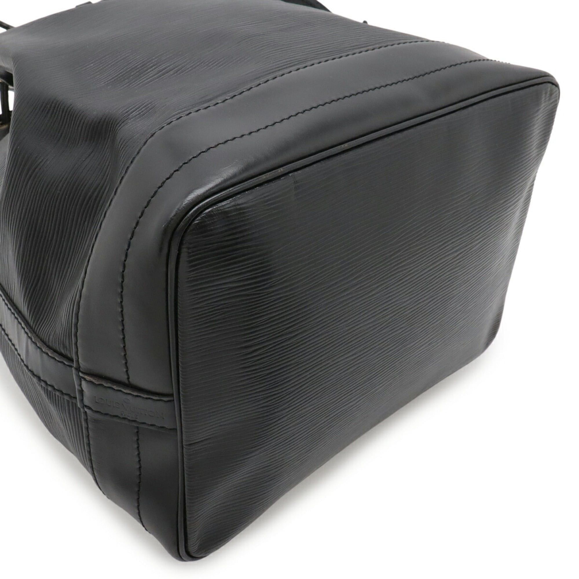 Louis Vuitton Louis Vuitton Epi Noe Shoulder Bag Noir Black M59002 Size ONE SIZE - 4 Thumbnail