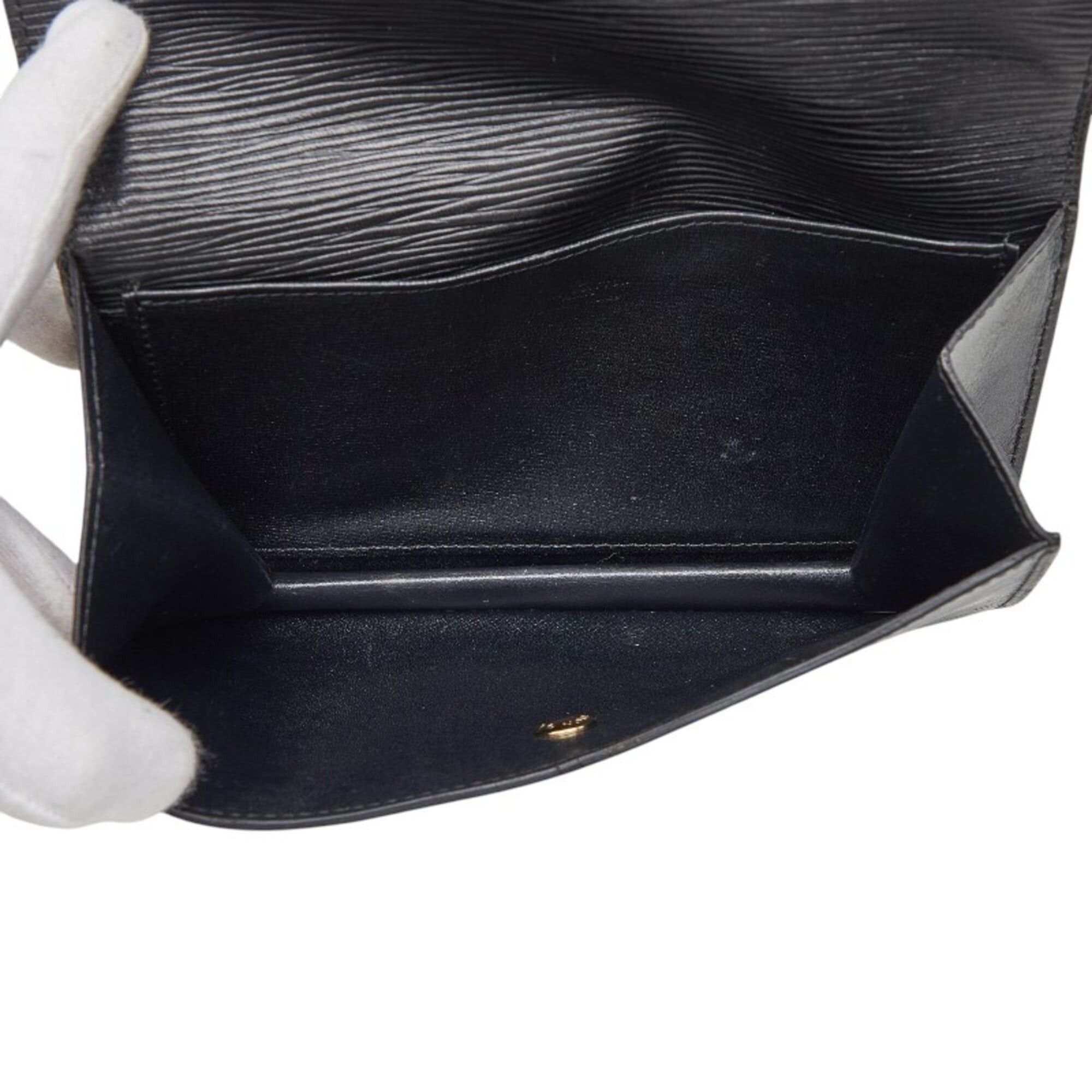 Louis Vuitton Louis Vuitton Epi Shoulder Bag, Black Leather, Women's LOUIS VUITTON Size ONE SIZE - 7 Thumbnail