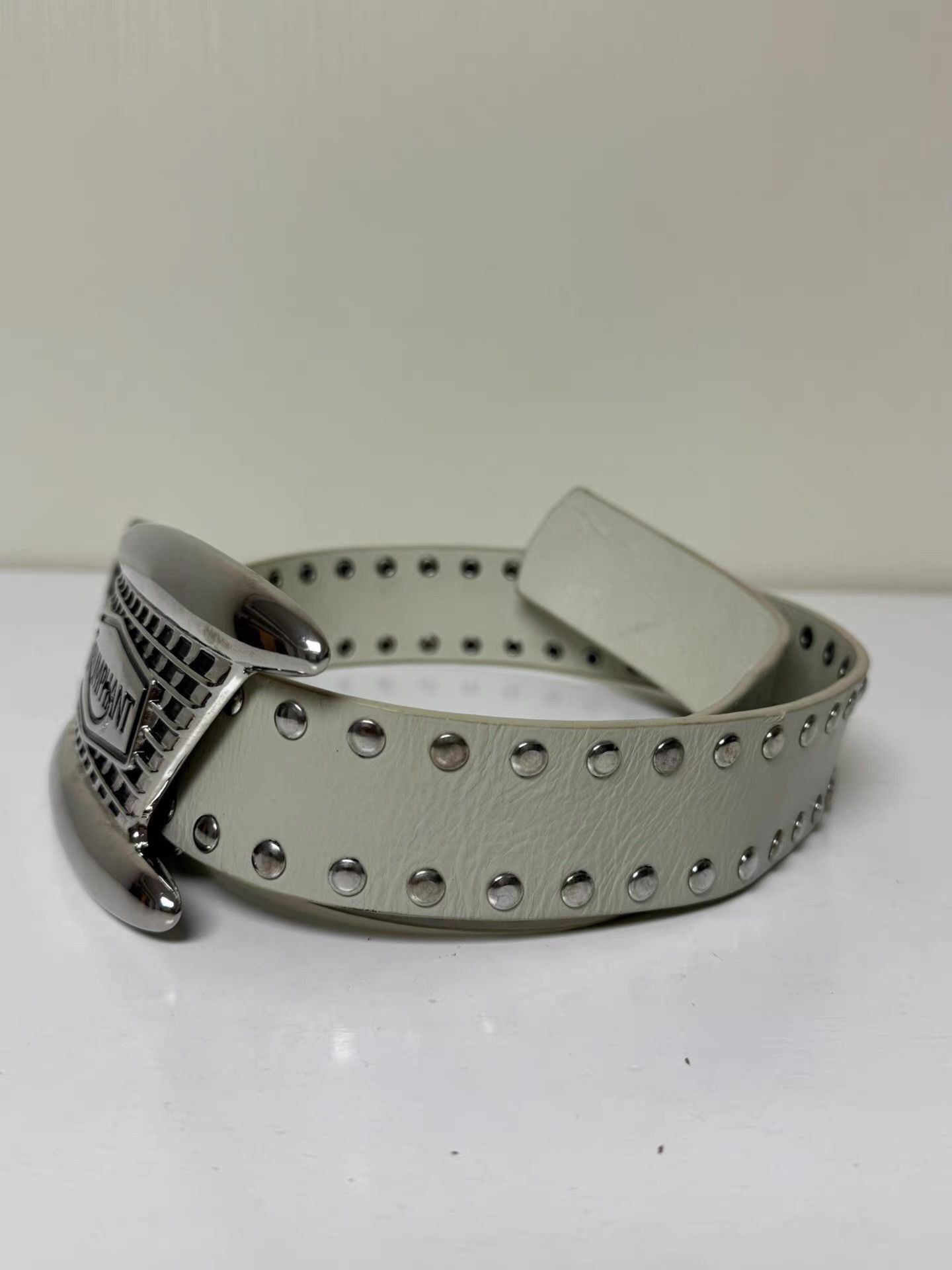 Martine Rose Silver Belt with Metal Buckle Size ONE SIZE - 3 Thumbnail