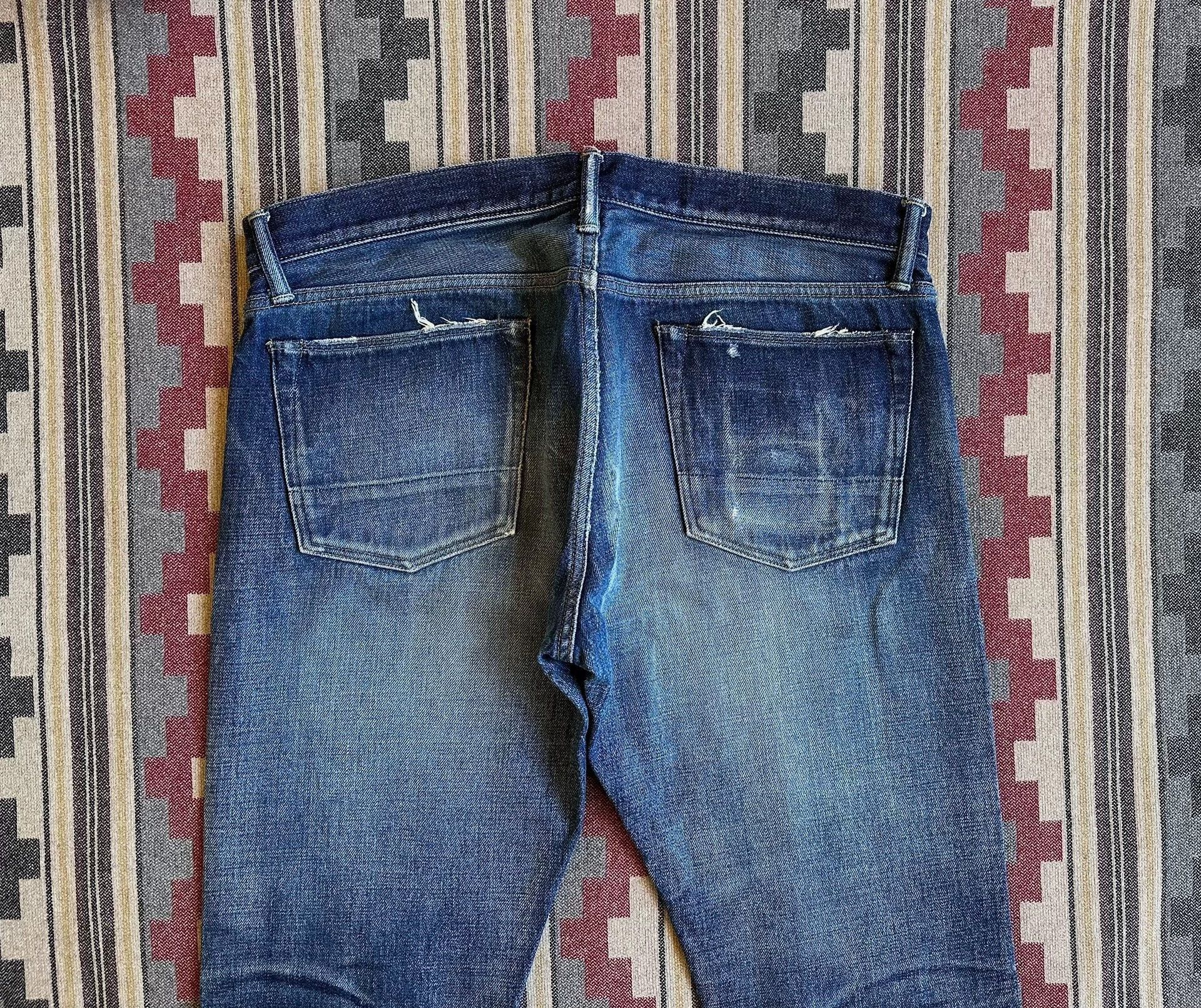 Fabric Brand & Co. Blue Denim Jeans Size US 30 / EU 46 - 4 Thumbnail