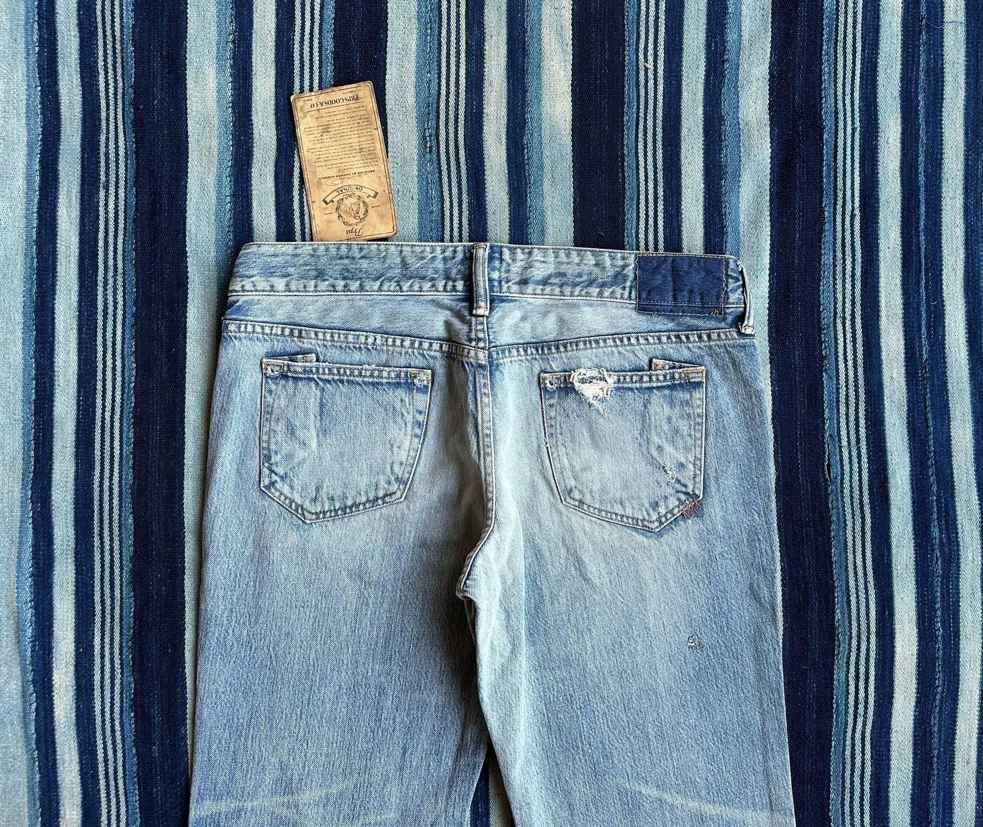 Prps Blue Distressed Denim Jeans Size US 30 / EU 46 - 5 Thumbnail