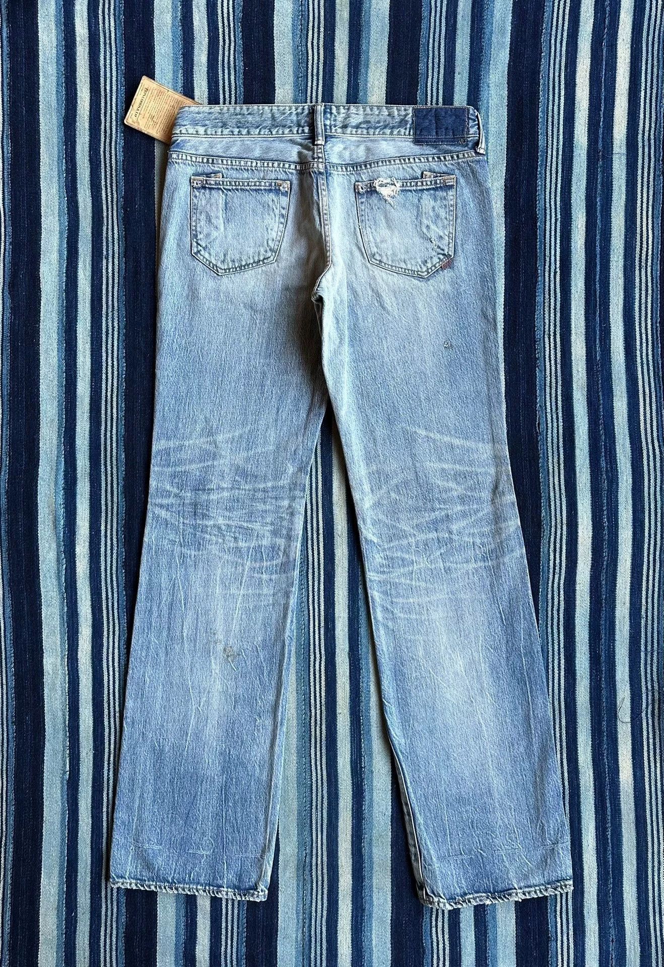 Prps Blue Distressed Denim Jeans Size US 30 / EU 46 - 2 Thumbnail