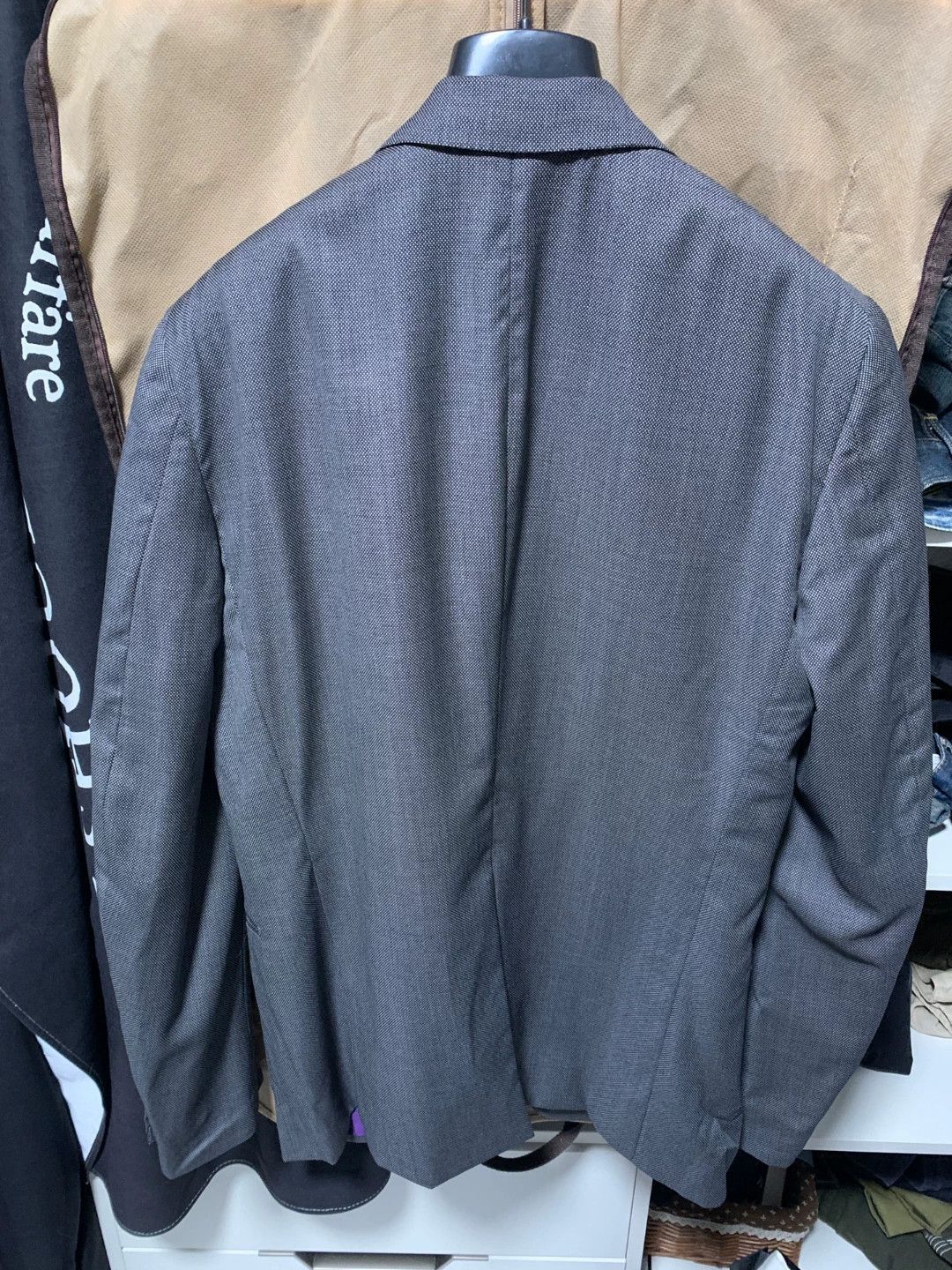 Isaia Gray Formal Suit Jacket Size US M / EU 48-50 / 2 - 6 Thumbnail