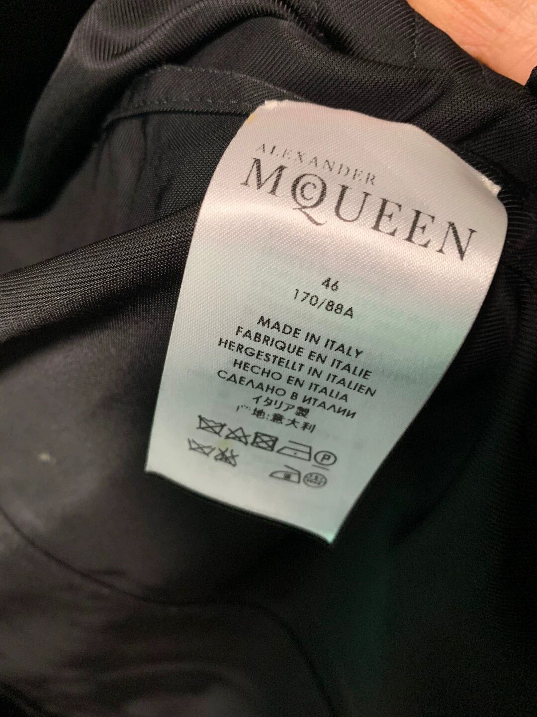 Alexander McQueen Multi Color Casual Blazer Jacket Size US M / EU 48-50 / 2 - 4 Thumbnail