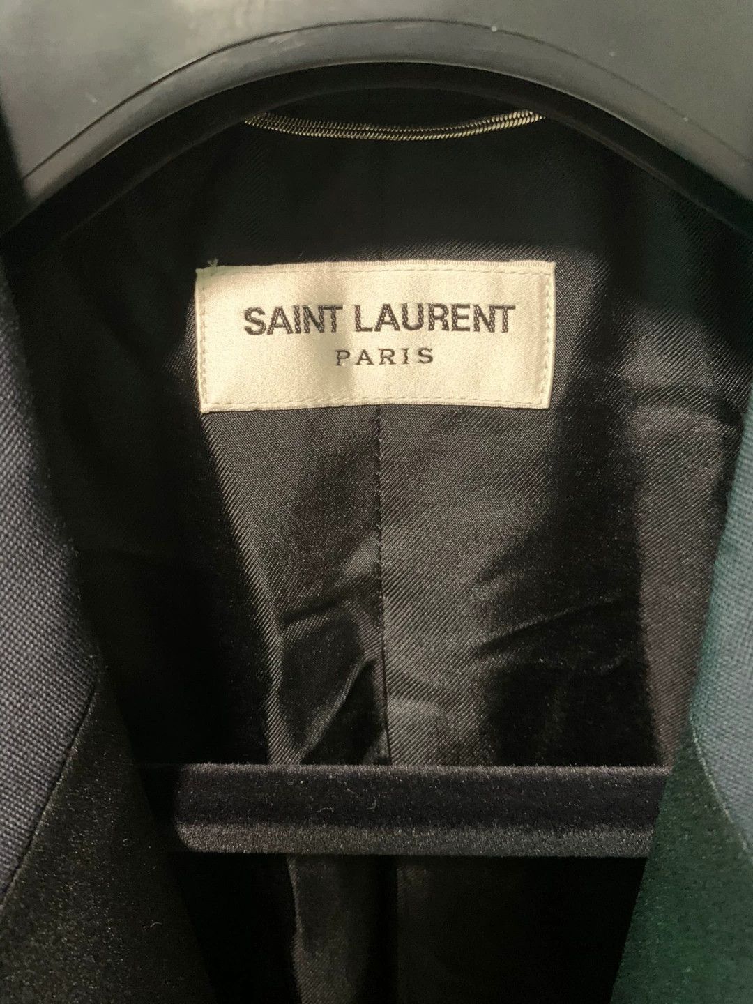 Saint Laurent Paris Blue Formal Blazer with Lapel Collar Size US M / EU 48-50 / 2 - 3 Thumbnail