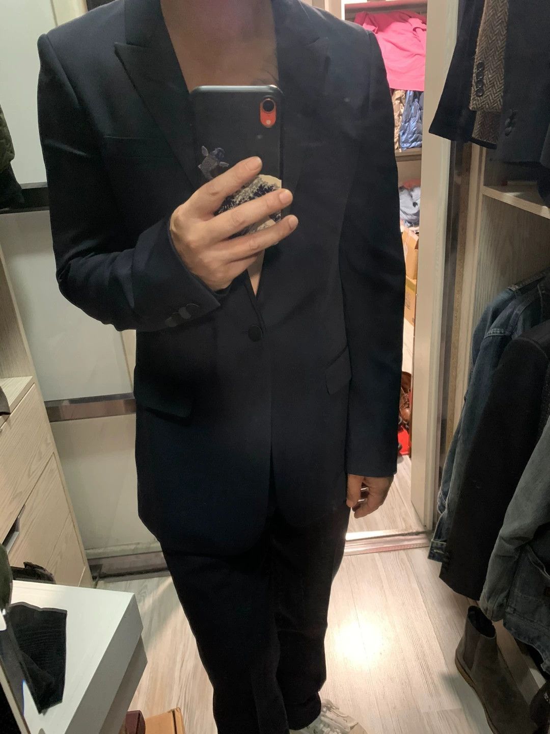 Saint Laurent Paris Blue Formal Blazer with Lapel Collar Size US M / EU 48-50 / 2 - 5 Thumbnail