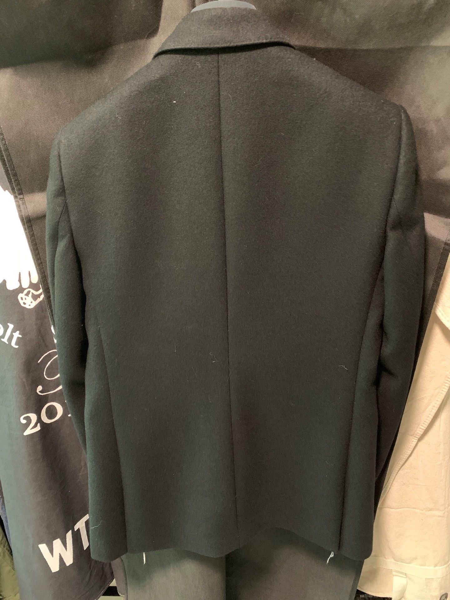 Celine Black Double-Breasted Blazer with Gold Buttons Size US M / EU 48-50 / 2 - 6 Thumbnail