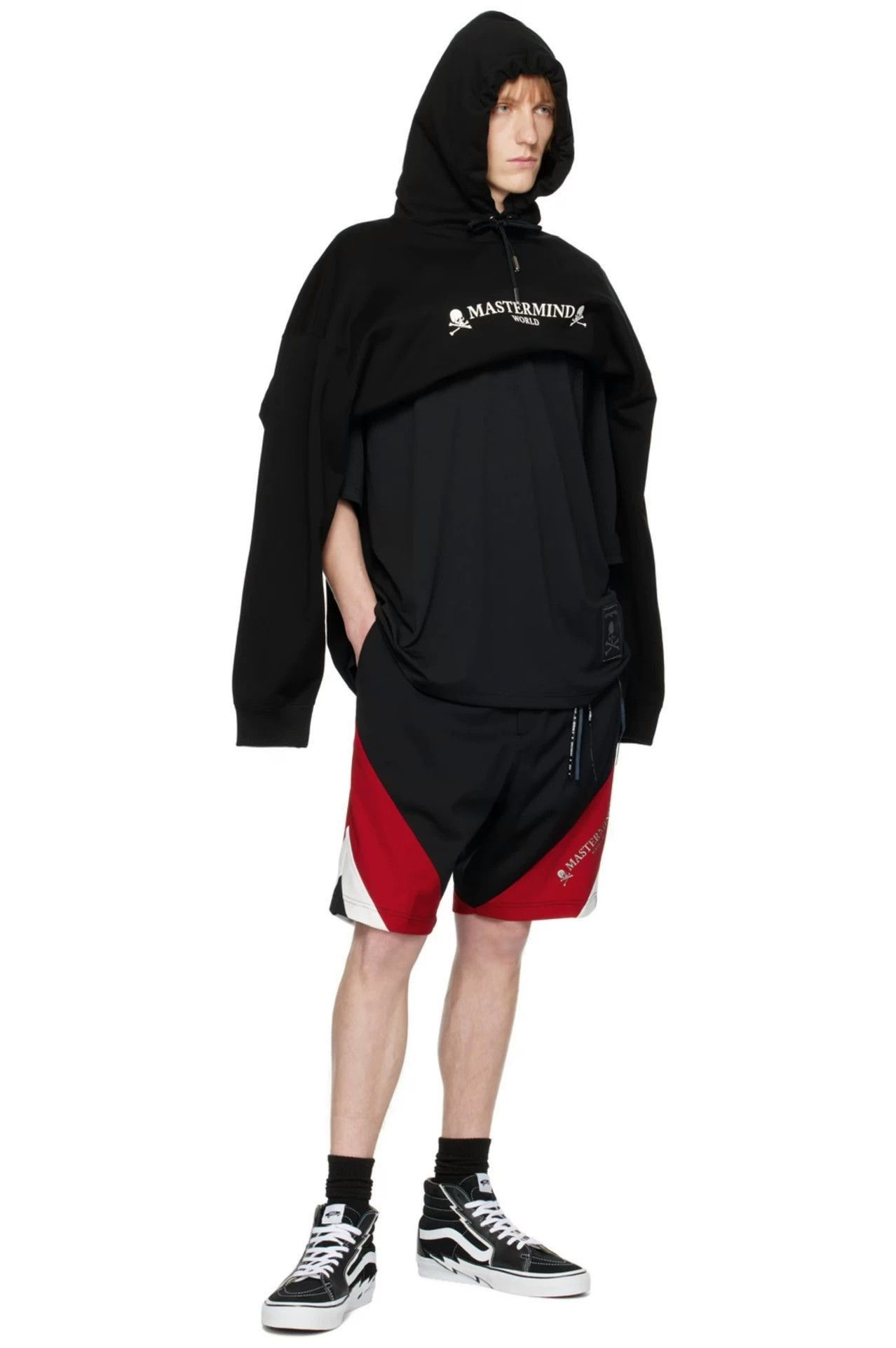 Mastermind Japan Color Block Drawstring Shorts Size US 30 / EU 46 - 7 Thumbnail