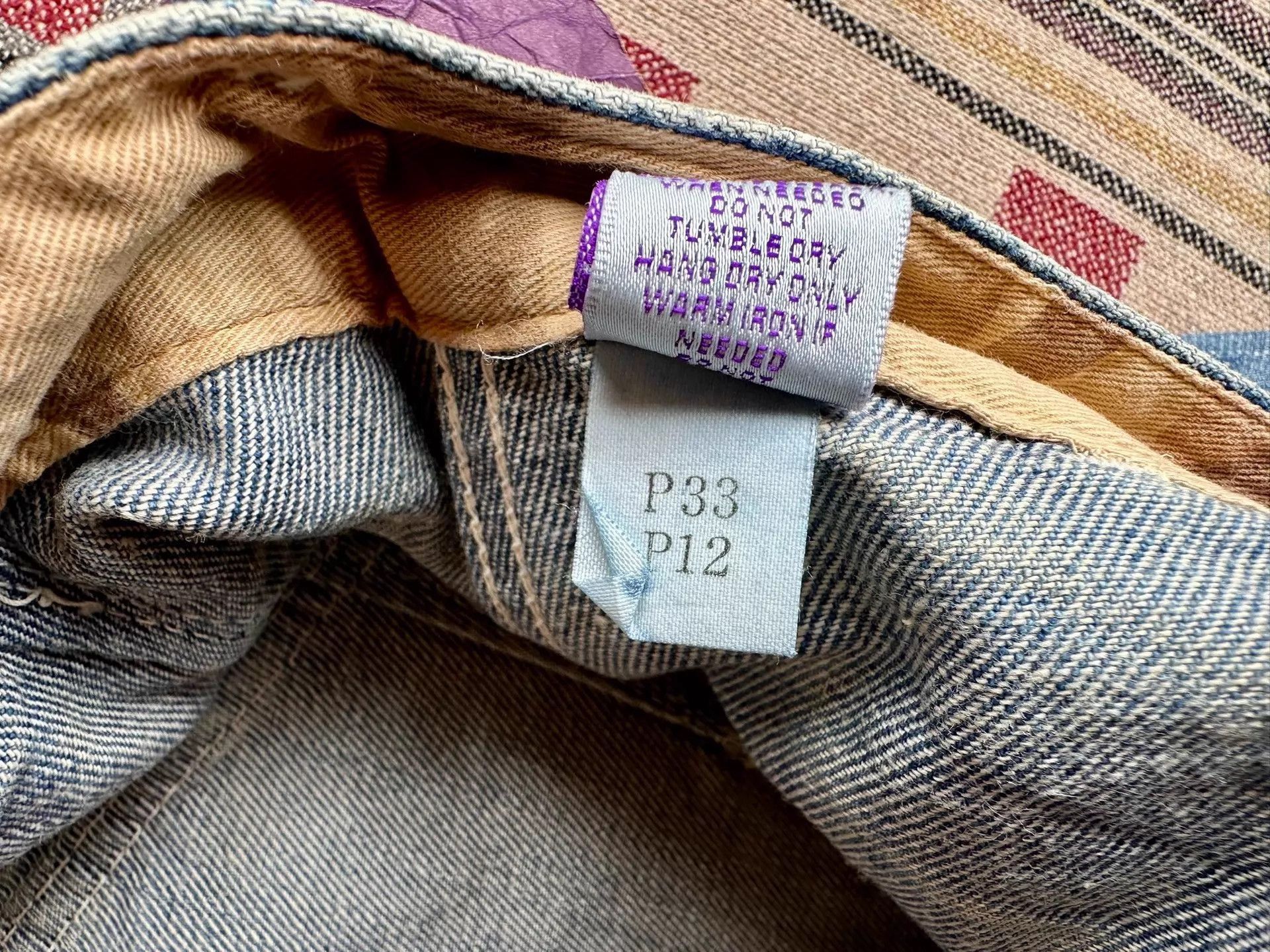 Prps Blue Distressed Denim Jeans with Patch Details Size US 30 / EU 46 - 9 Thumbnail