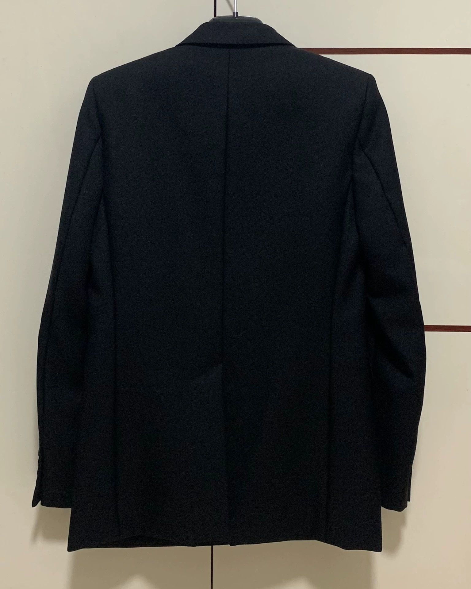 Saint Laurent Paris Black Single-Breasted Formal Blazer Size US M / EU 48-50 / 2 - 2 Thumbnail