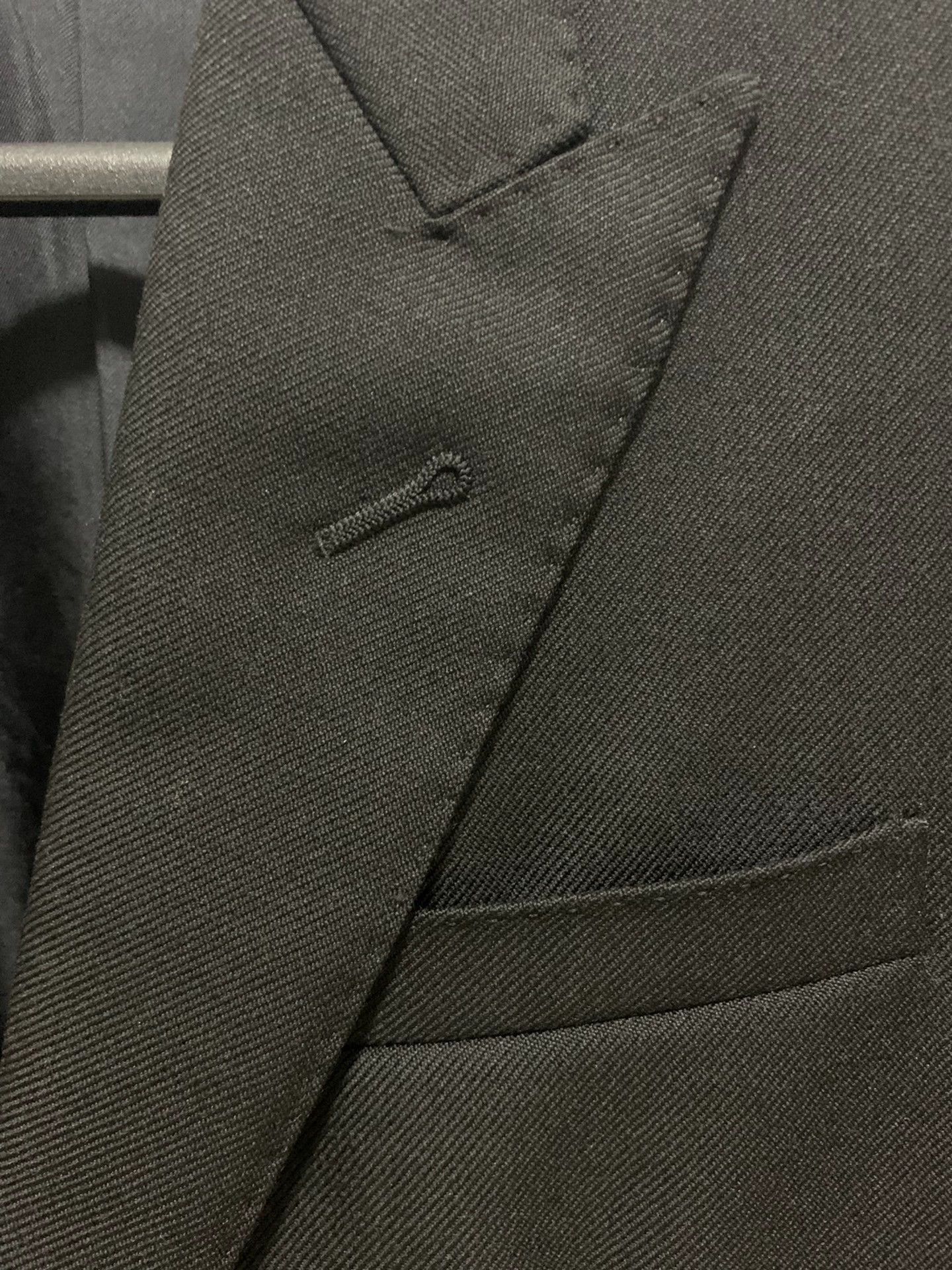 Saint Laurent Paris Black Single-Breasted Formal Blazer Size US M / EU 48-50 / 2 - 6 Thumbnail