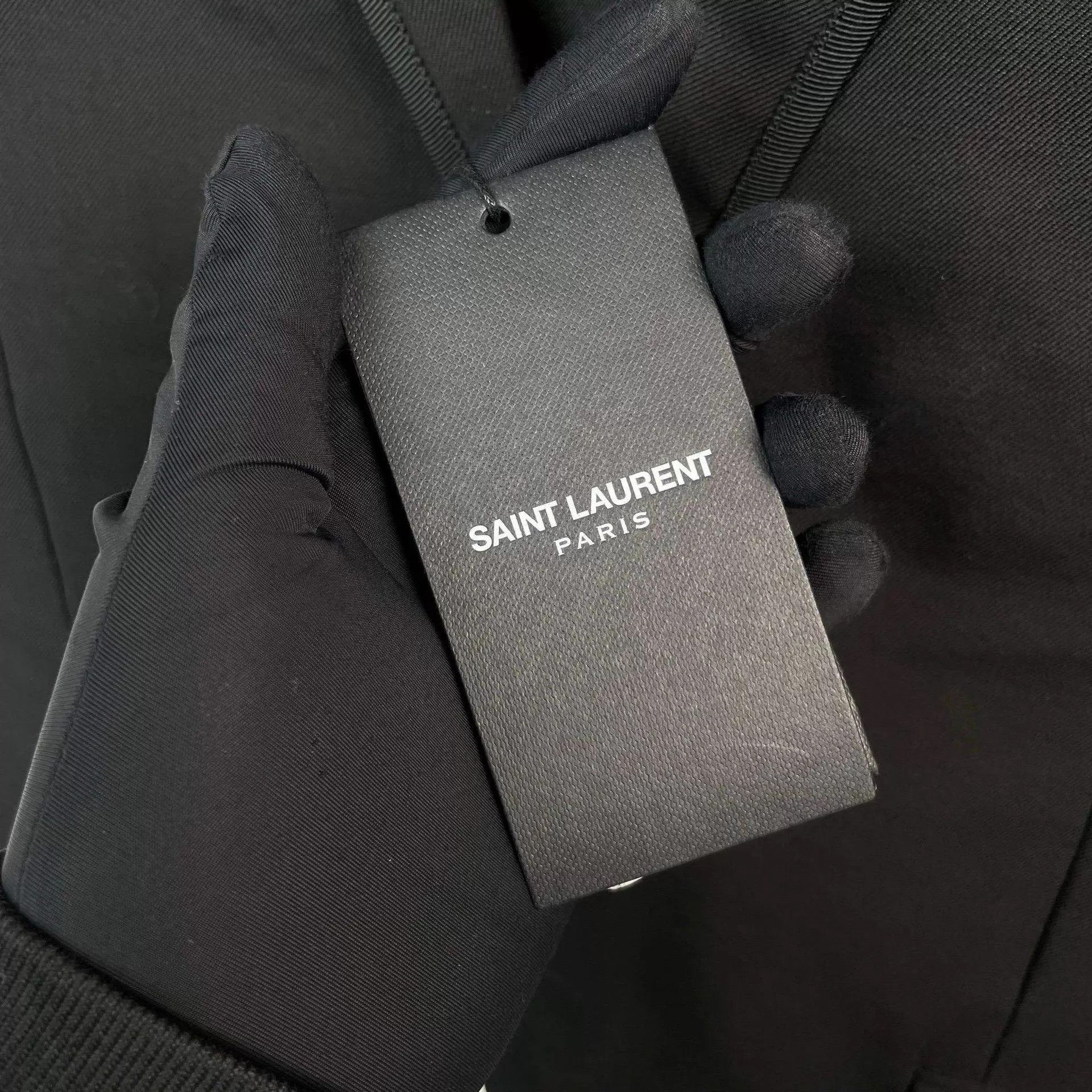Yves Saint Laurent Black Formal Blazer with Button Closure Size US M / EU 48-50 / 2 - 4 Thumbnail