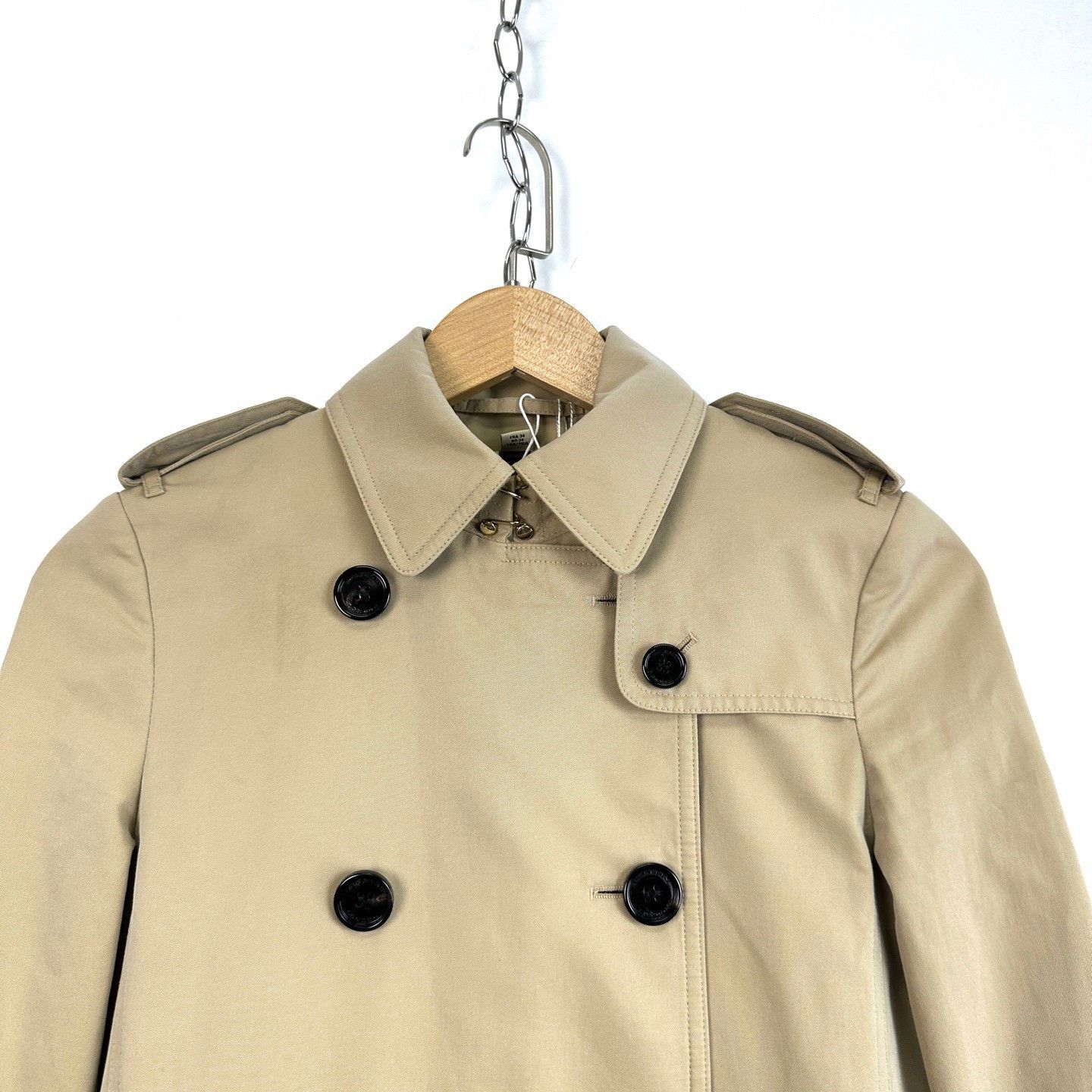 Burberry Burberry Brown Double-Breasted Trench Coat Size M / US 6-8 / IT 42-44 - 3 Thumbnail