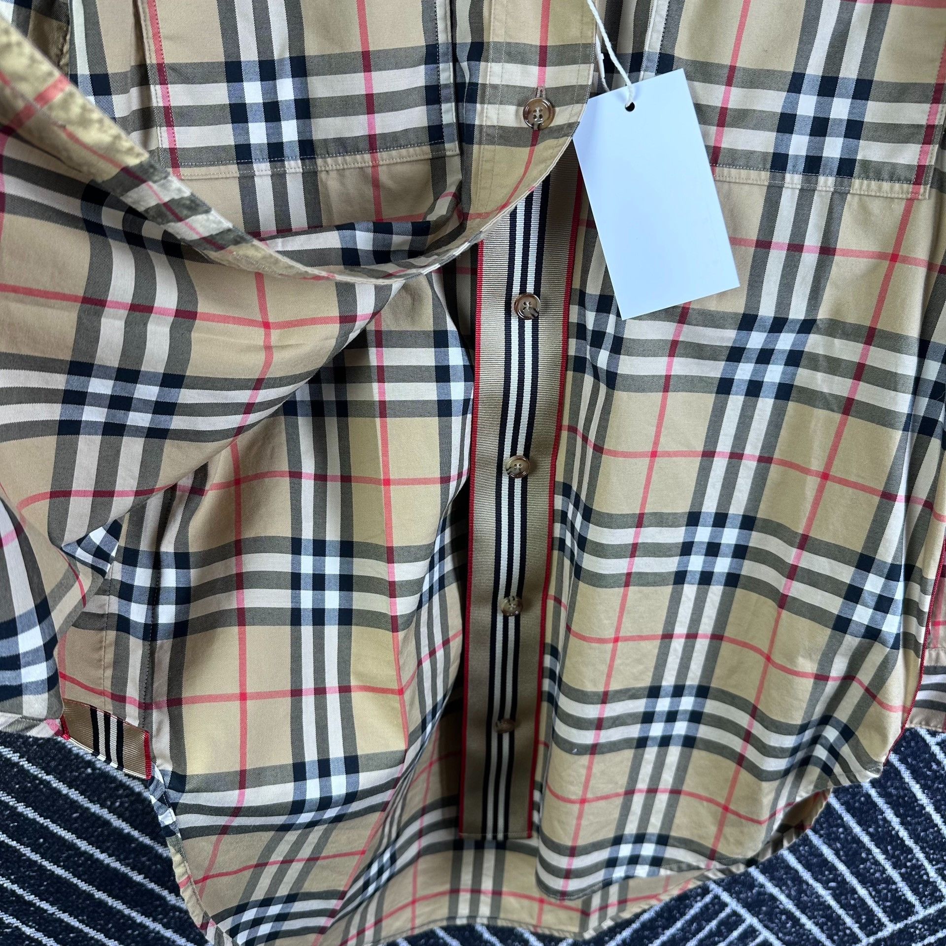 Burberry Burberry Plaid Shirt Women's UK2 Size M / US 6-8 / IT 42-44 - 8 Thumbnail