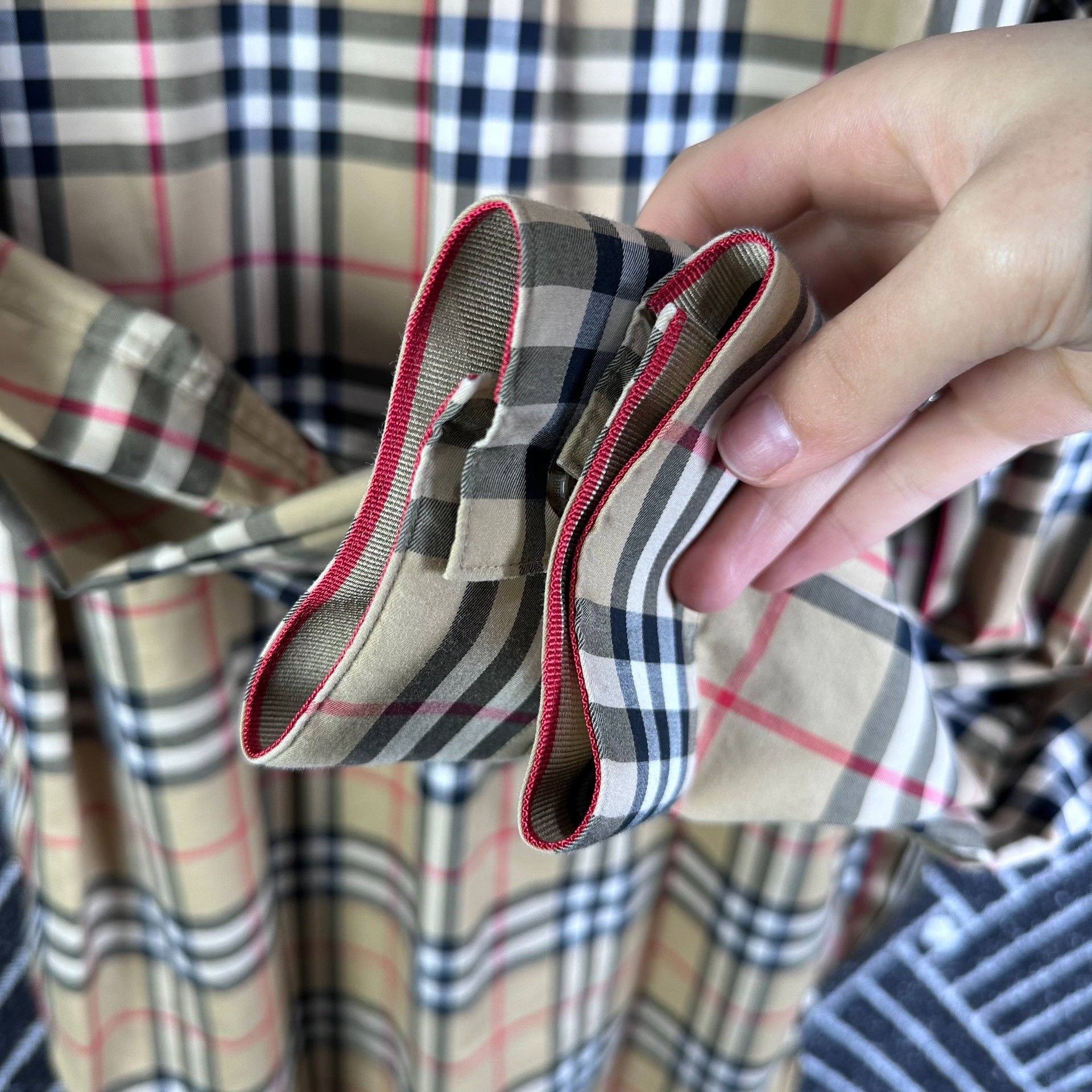 Burberry Burberry Plaid Shirt Women's UK2 Size M / US 6-8 / IT 42-44 - 9 Thumbnail