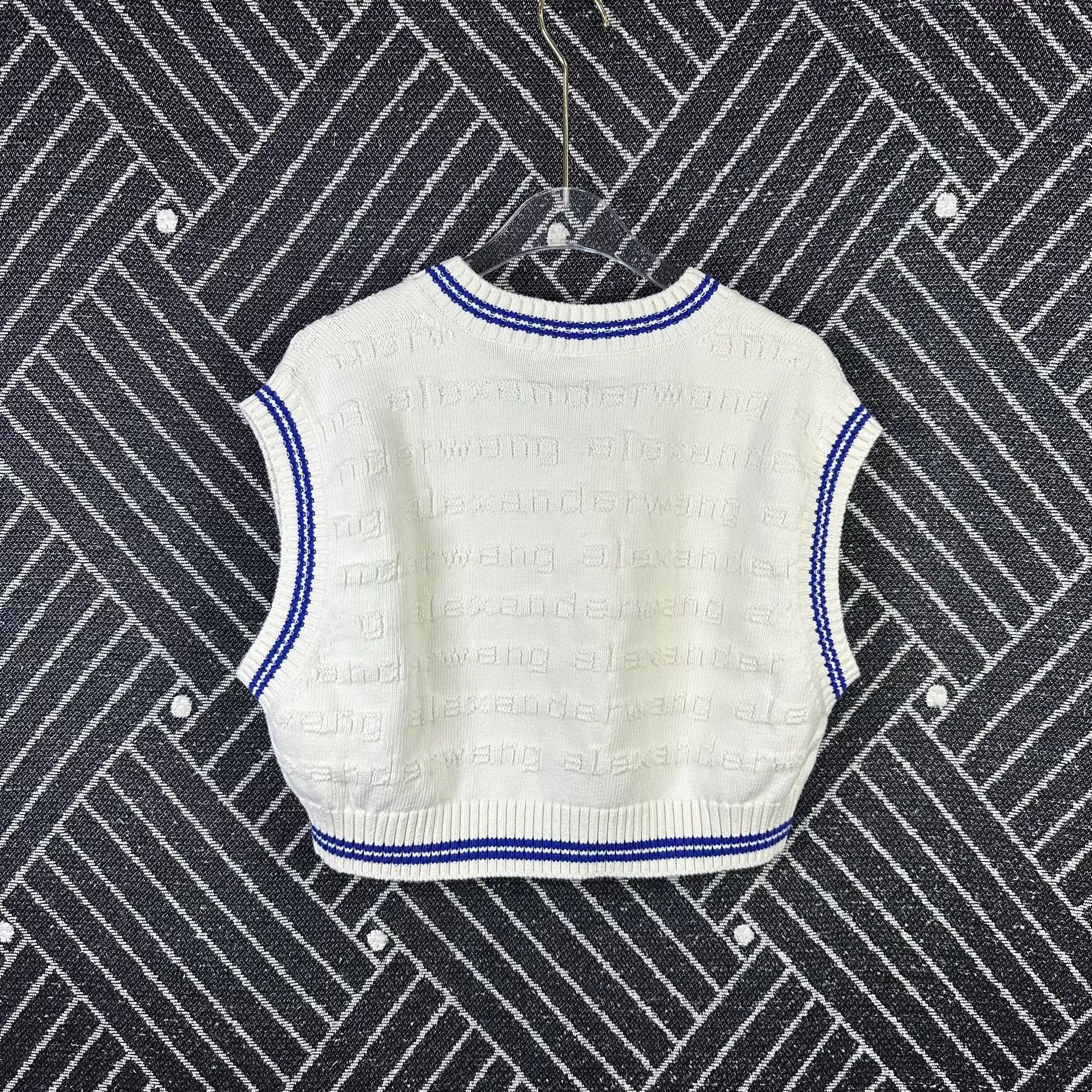 Alexander Wang Alexander Wang Colorblock V-Neck Knit Top Size M / US 6-8 / IT 42-44 - 6 Thumbnail
