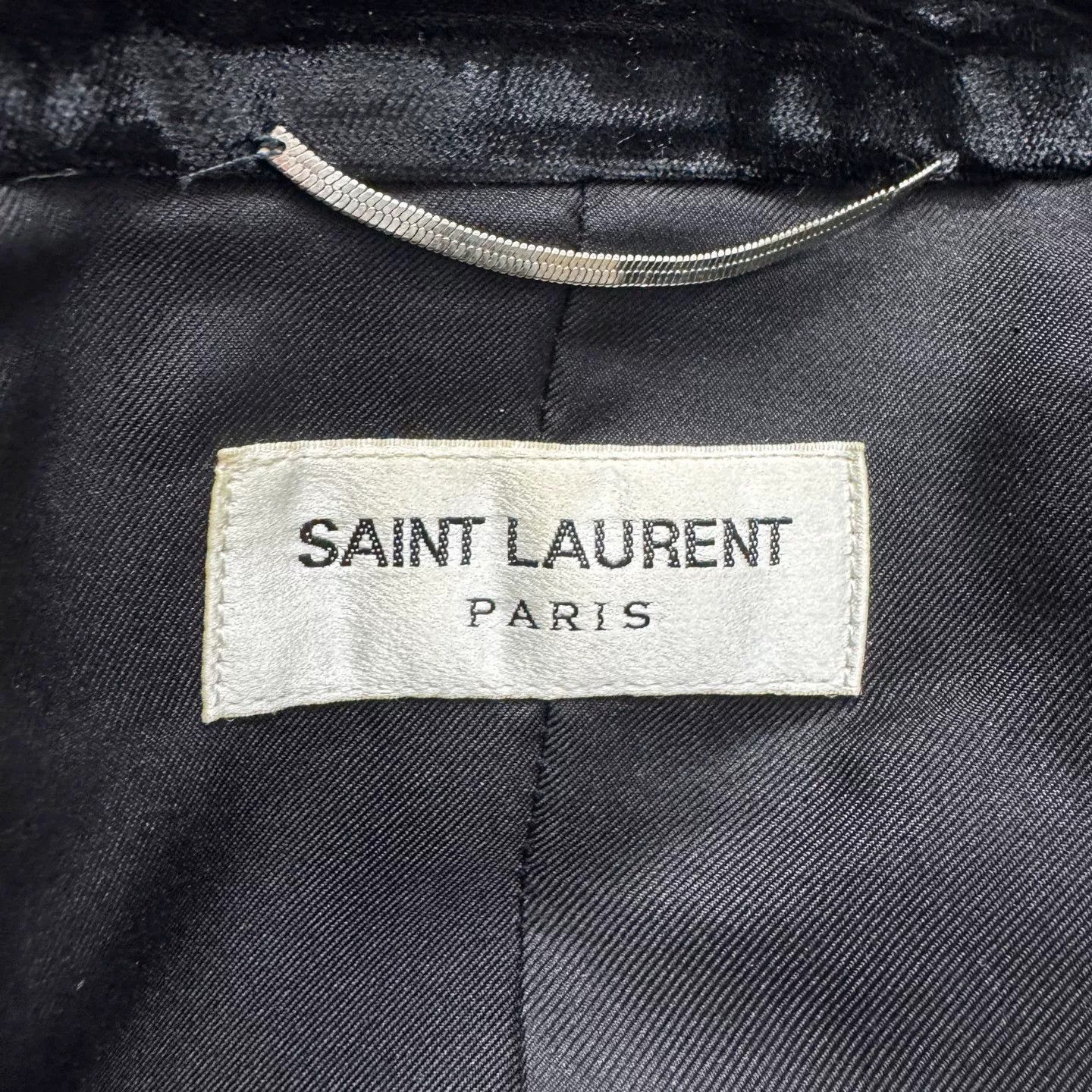 Saint Laurent Paris SLP Velvet Blazer Size US M / EU 48-50 / 2 - 2 Thumbnail