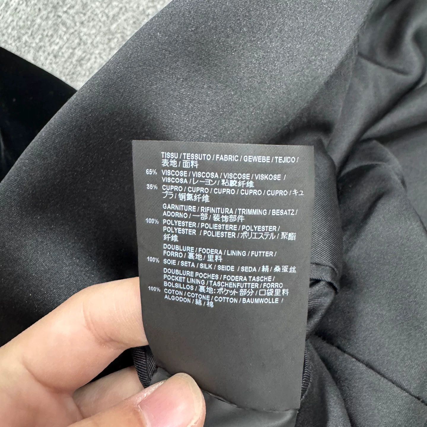 Saint Laurent Paris SLP Velvet Blazer Size US M / EU 48-50 / 2 - 4 Thumbnail