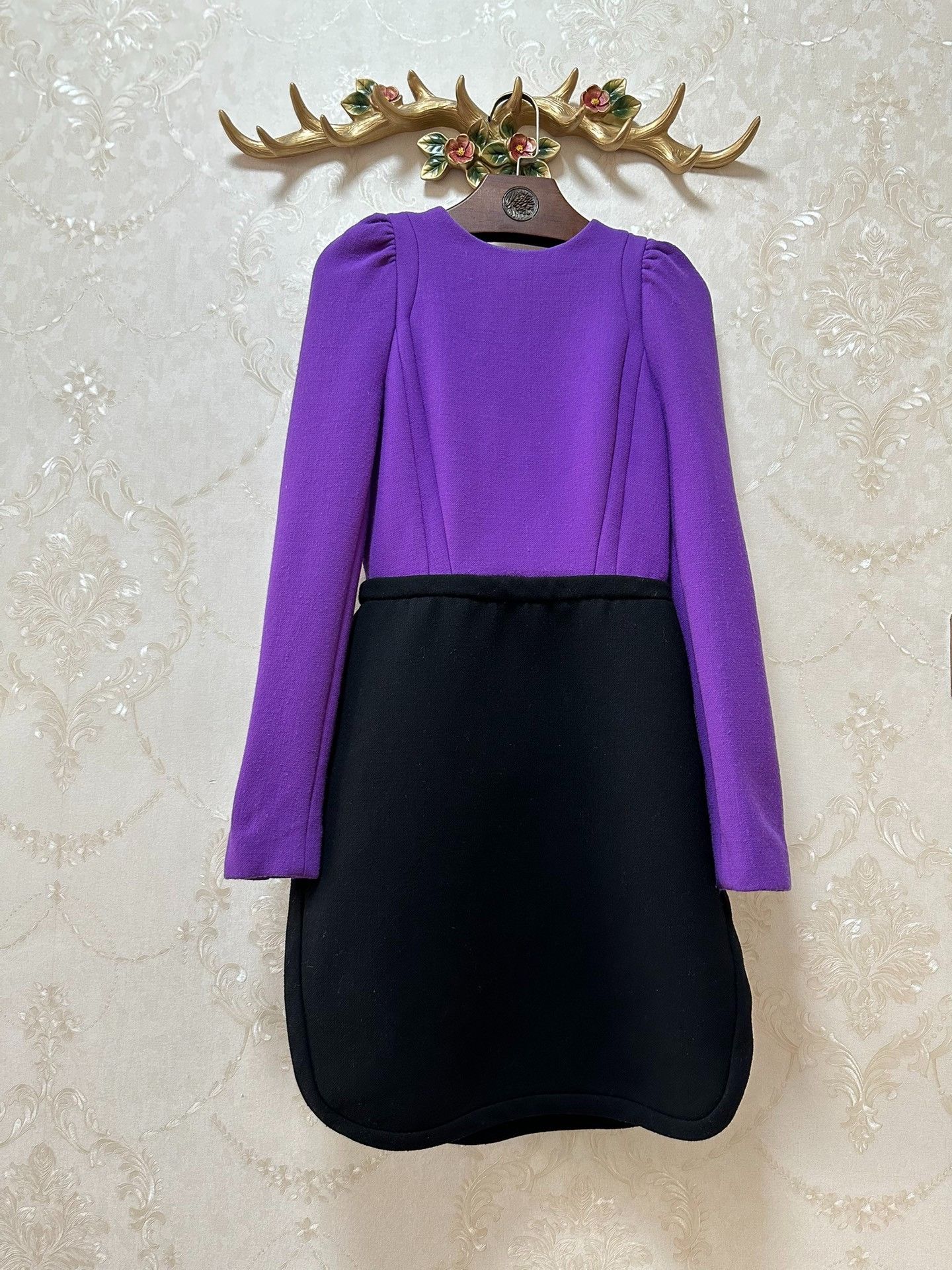 Miu Miu Miu Miu Color-Block Runway Dress Size M / US 6-8 / IT 42-44 - 2 Thumbnail
