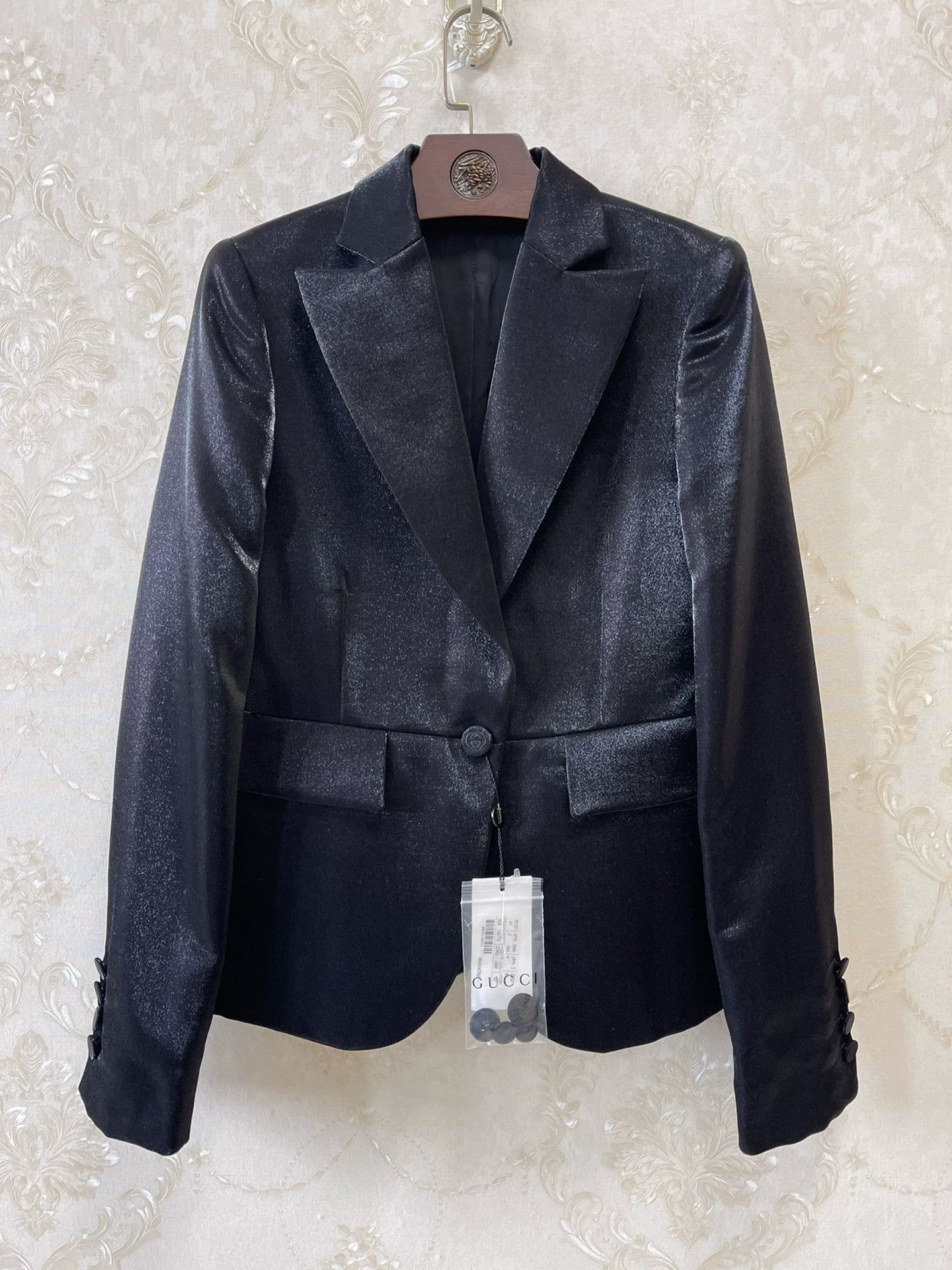 Tom Ford Gucci Tom Ford One-Button Shimmer Blazer Size M / US 6-8 / IT 42-44 - 2 Thumbnail