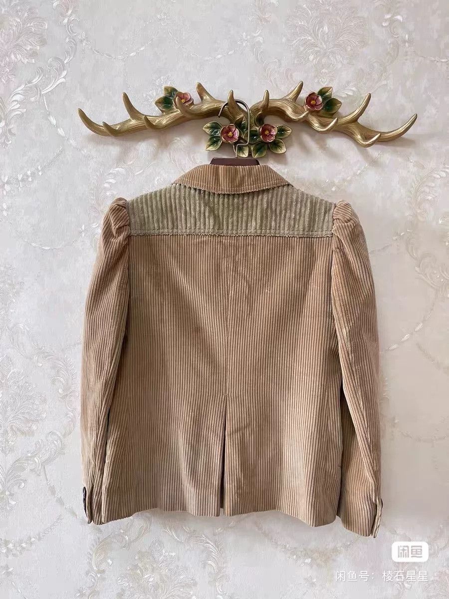 Miu Miu Miu Miu Runway Corduroy Blazer Size M / US 6-8 / IT 42-44 - 7 Thumbnail
