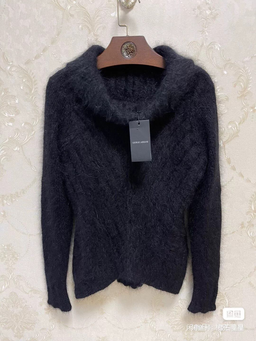 Giorgio Armani Giorgio Armani Women's Large Lapel Sweater Size M / US 6-8 / IT 42-44 - 6 Thumbnail